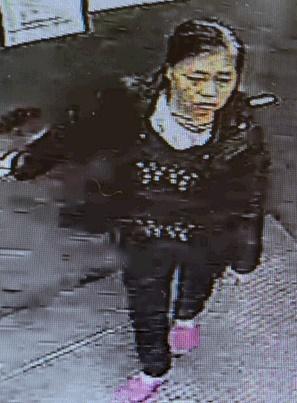 Ting Mei-shuen, aged 72, is about 1.6 metres tall, 60 kilograms in weight and of fat build. She has a round face with yellow complexion and long grey curly hair. She was last seen wearing black jacket, black trousers, pink shoes and carrying a black handbag.
