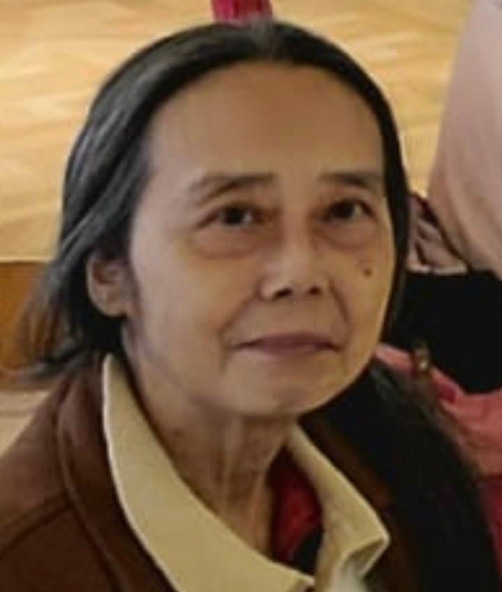 Tse Lam Mui-kwun Anna, aged 74, is about 1.55 metres tall, 45 kilograms in weight and of medium build. She has a round face with yellow complexion and long straight grey hair. She was last seen wearing an apricot sweater, black trousers and brown shoes and carrying a black handbag.