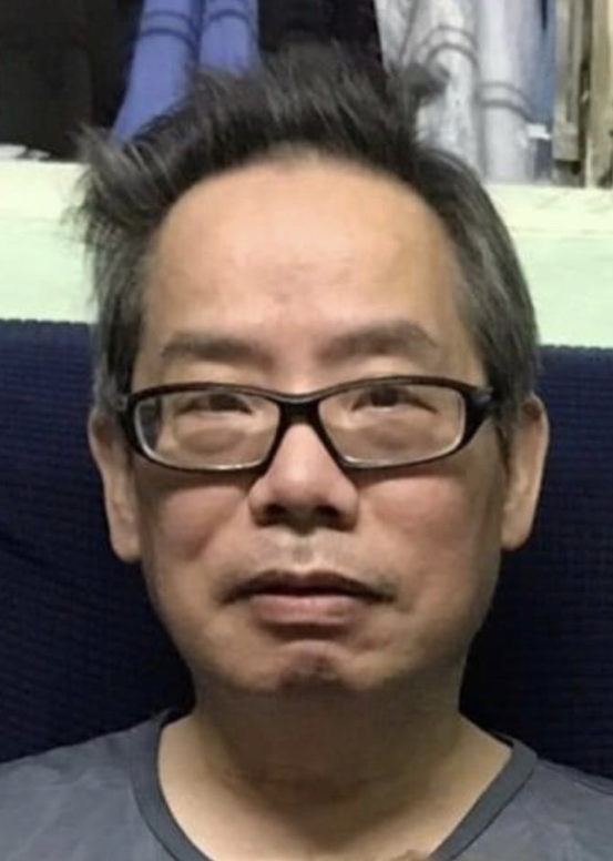 Wong Lai-kat, aged 58, is about 1.7 metres tall, 70 kilograms in weight and of medium build. He has a square face with yellow complexion and short black hair. He was last seen wearing a pair of black-rimmed glasses, a red jacket, black trousers, light blue slippers and carrying a brown backpack.