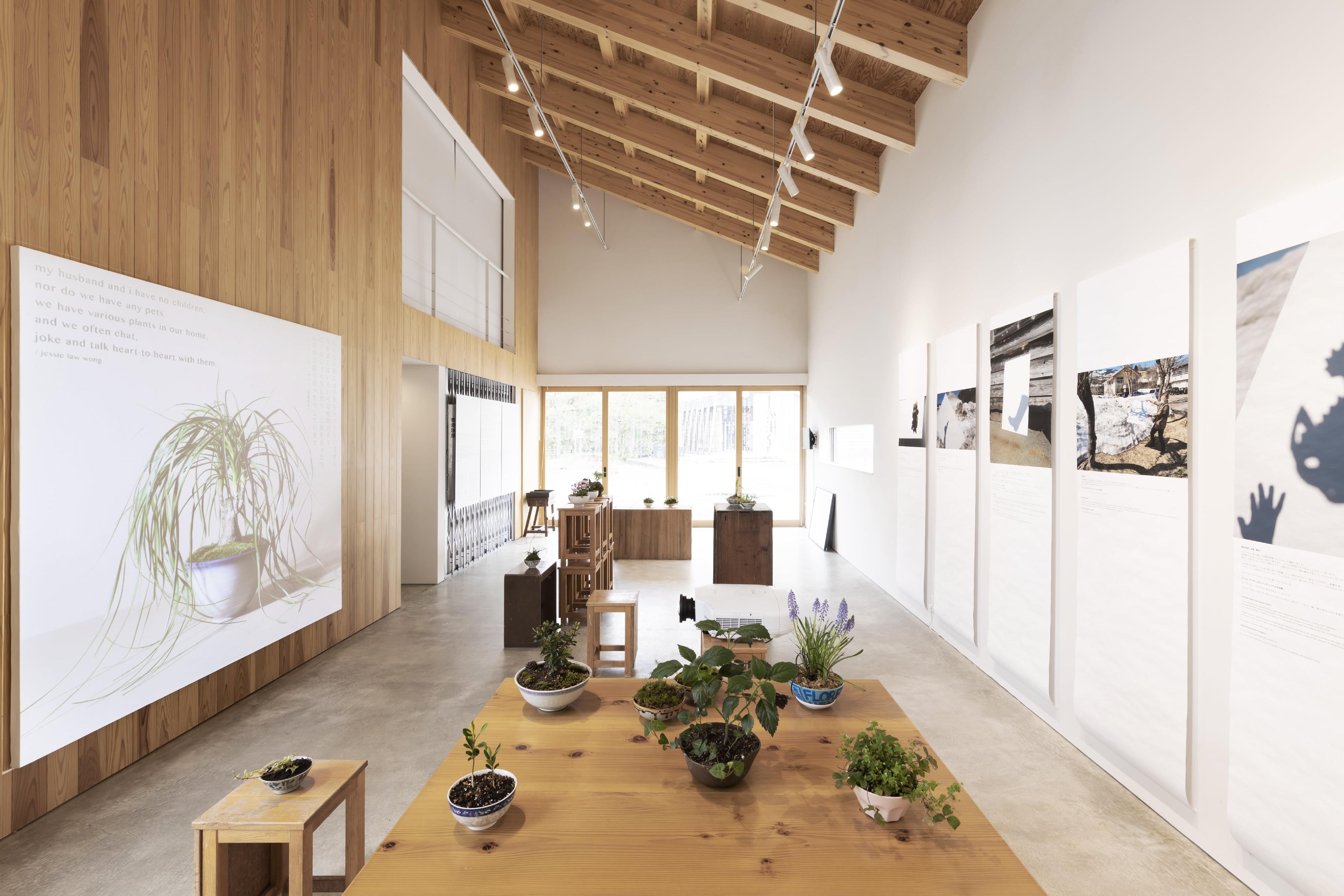 The Hong Kong House at the Echigo-Tsumari Art Triennale 2022 is open in Tsunan, Niigata Prefecture, Japan, from today (April 29) to November 13. Photo shows Hong Kong artist anothermountainman's (Stanley Wong)  creative works with the theme "Dialogue with Nature" - "A Bowl of Life" and "Painting by God".