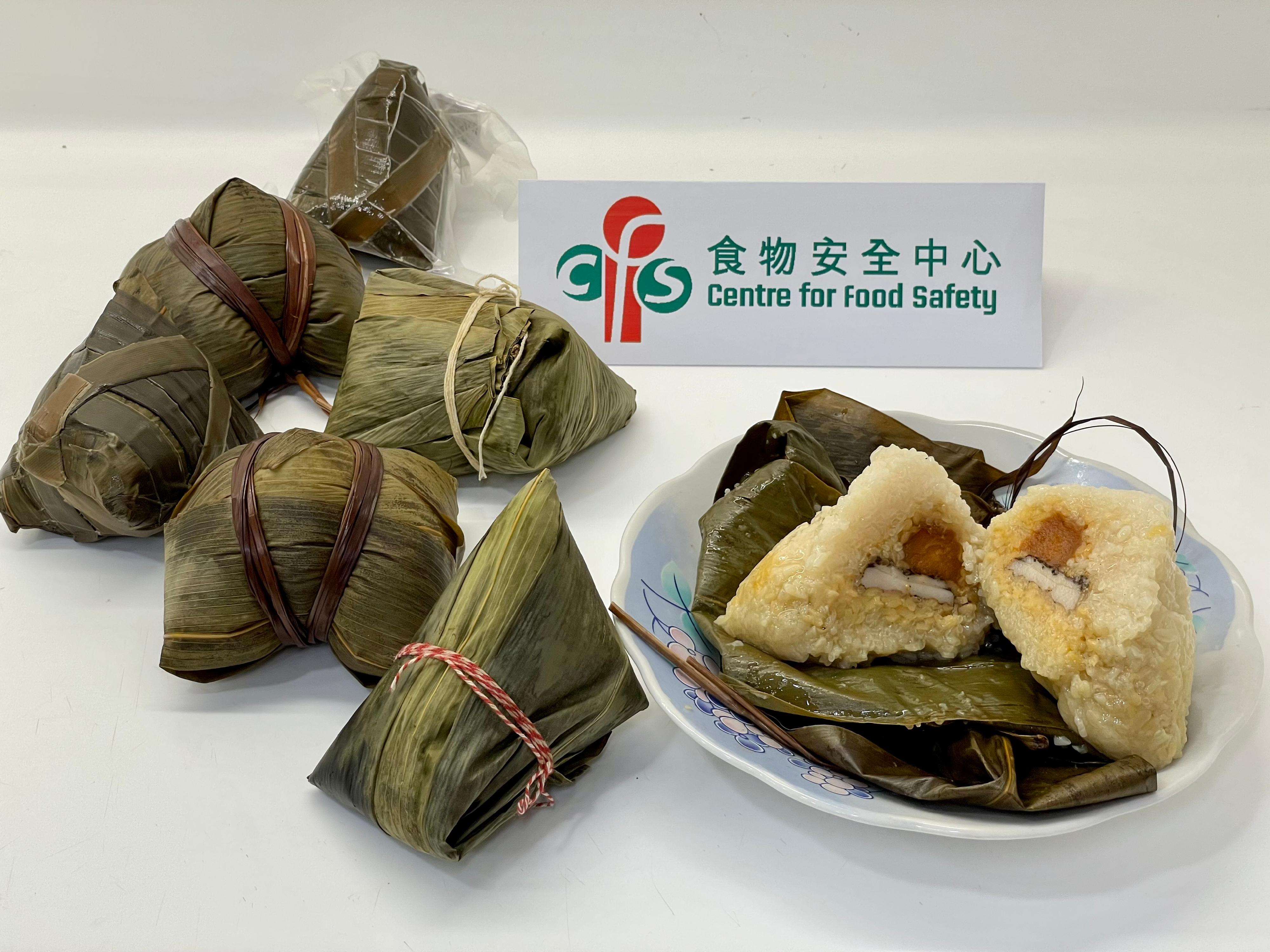 The Centre for Food Safety of the Food and Environmental Hygiene Department today (May 19) announced that the test results of 67 samples collected under the seasonal food surveillance project on rice dumplings (first phase) were all satisfactory.