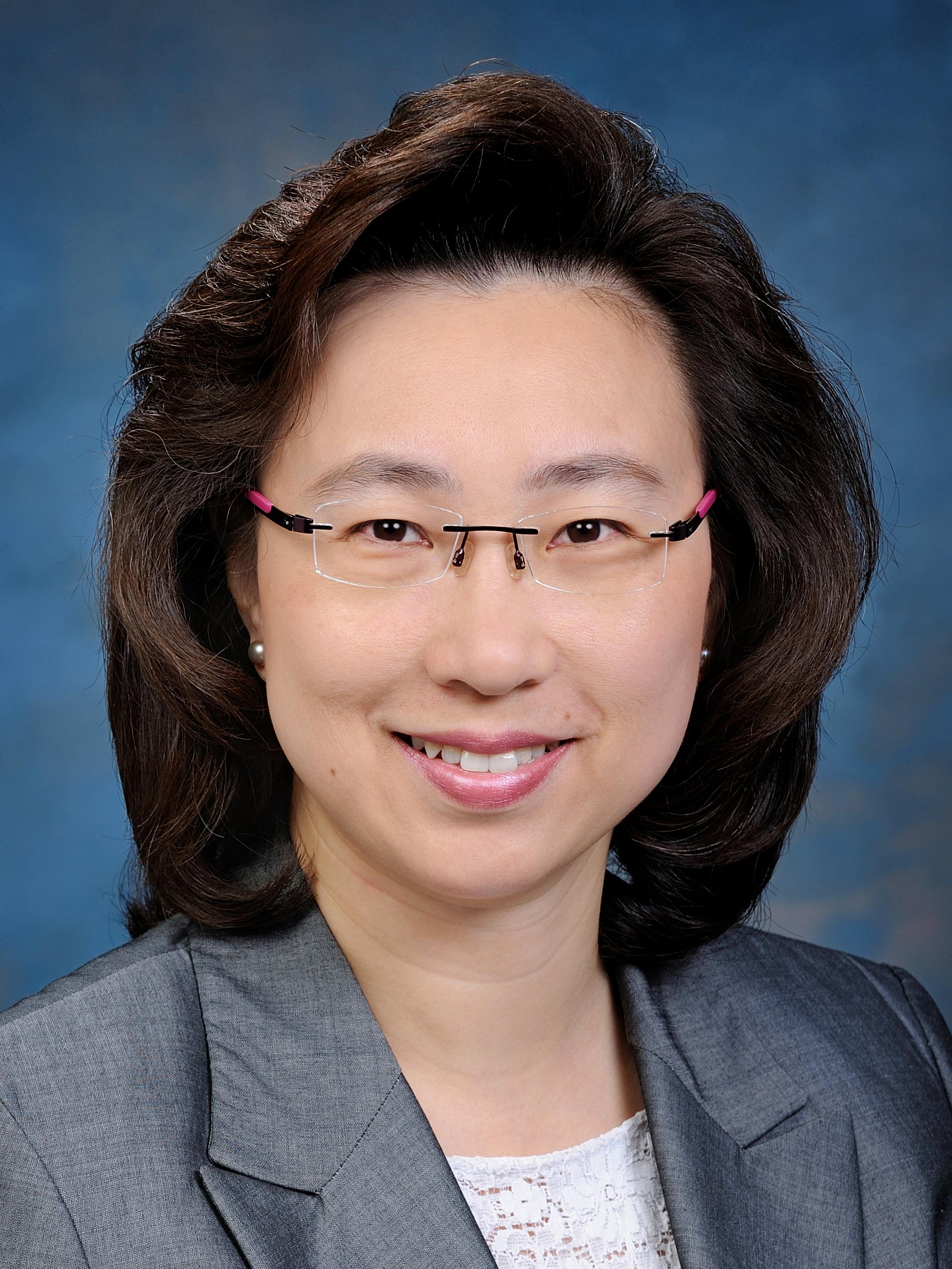 Secretary for the Civil Service (designate), Mrs Ingrid Yeung.
