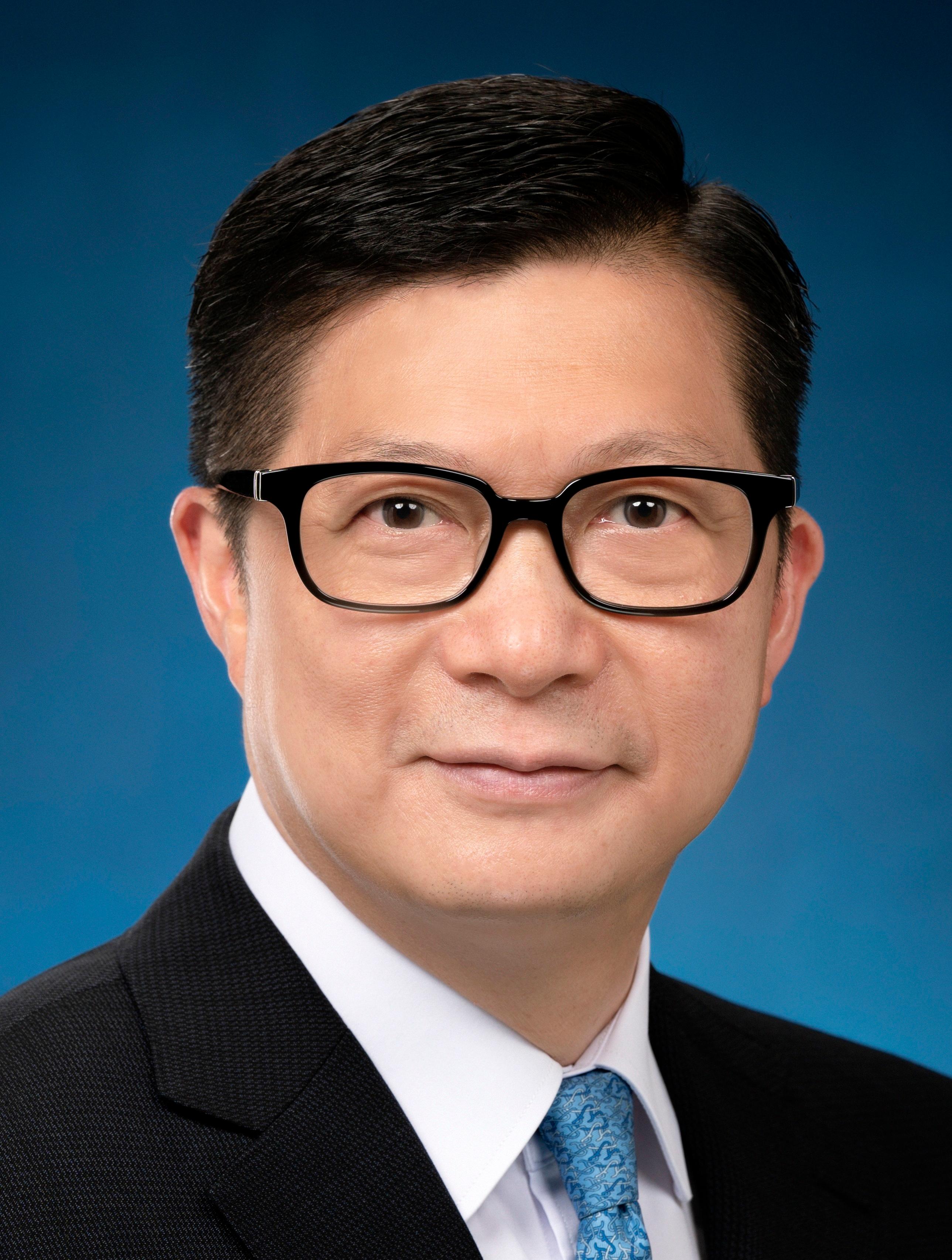 Secretary for Security (designate), Mr Tang Ping-keung.