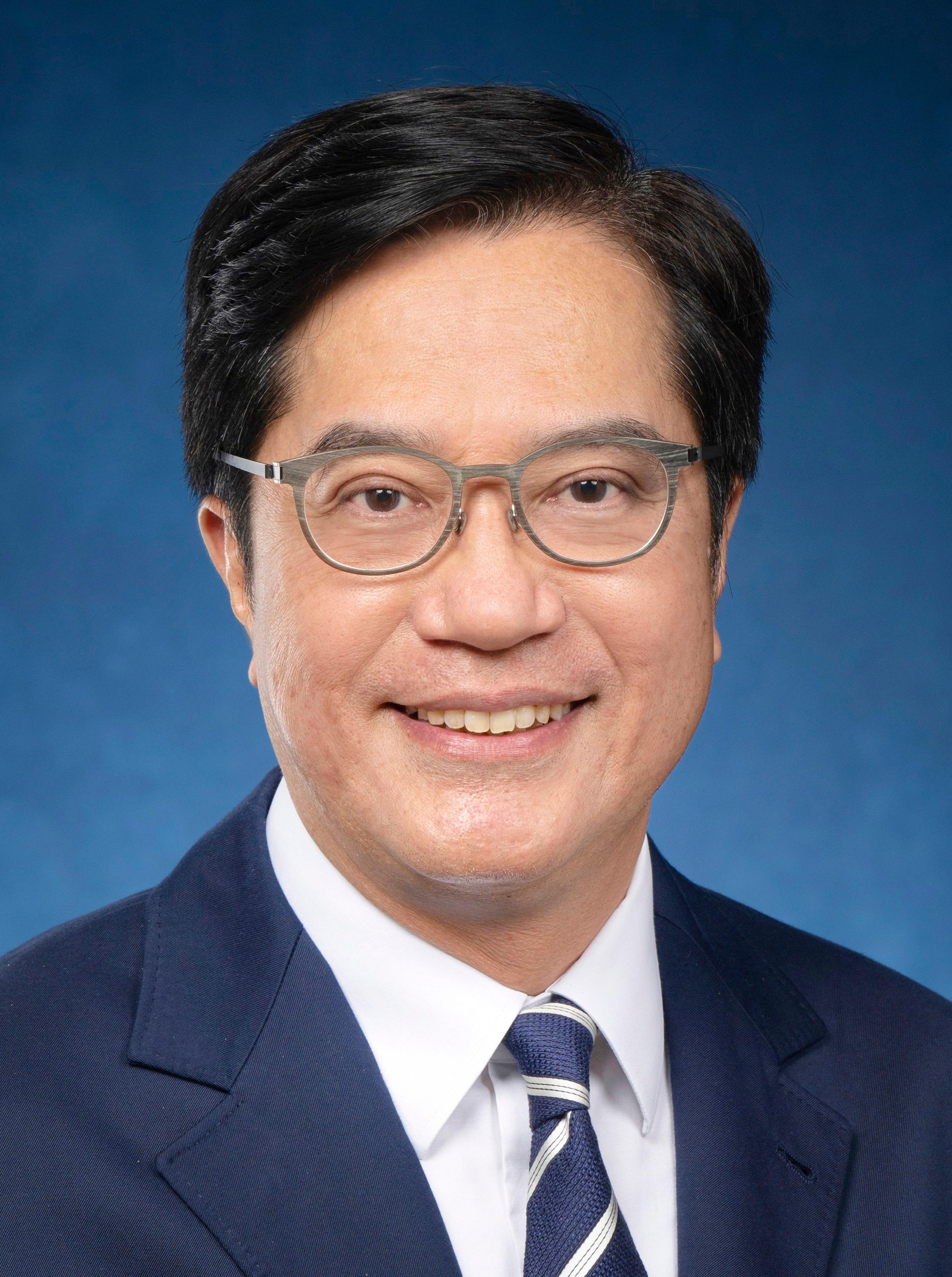 Deputy Financial Secretary (designate), Mr Michael Wong.
