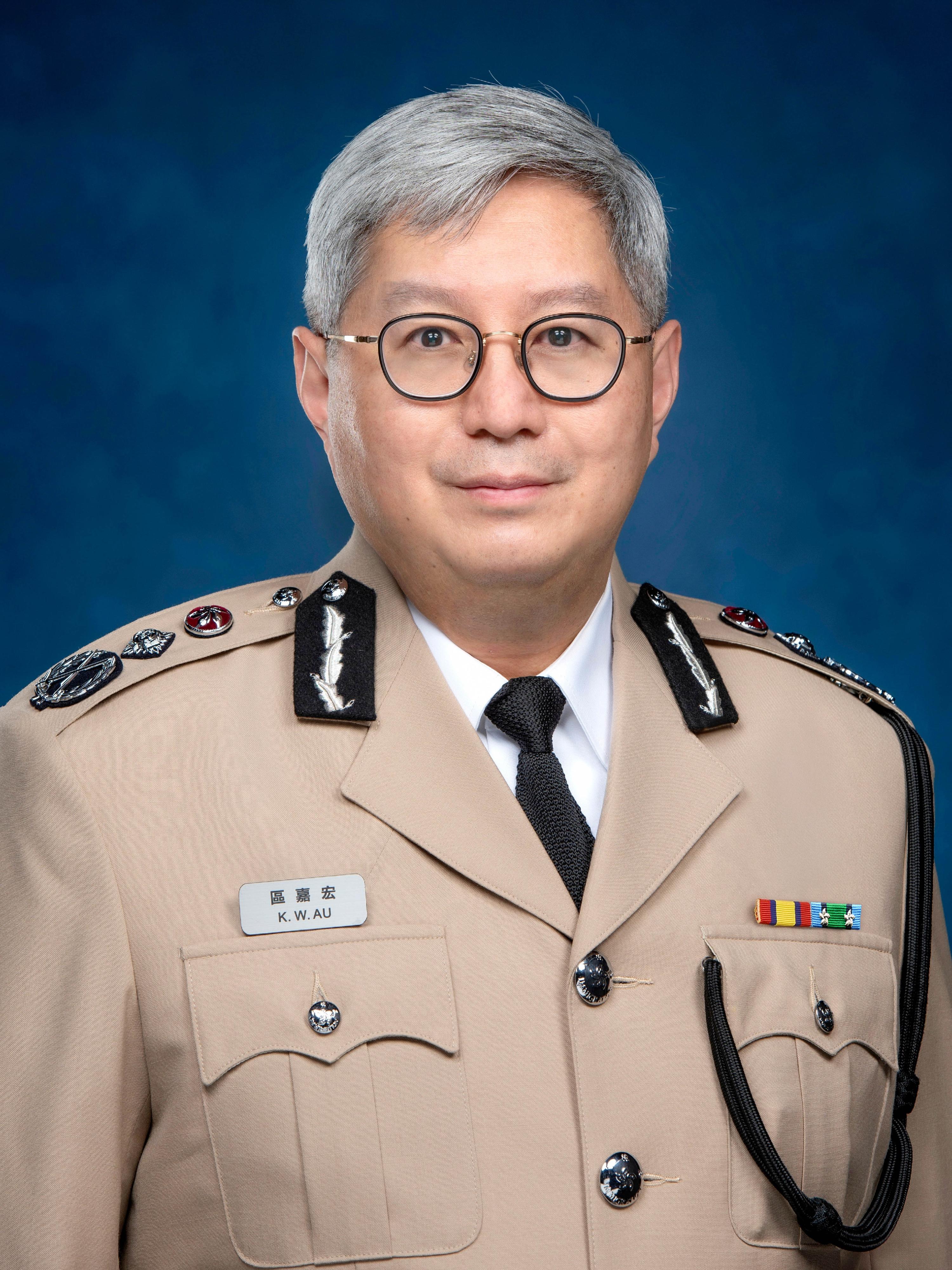 The Director of Immigration (designate), Mr Au Ka-wang.