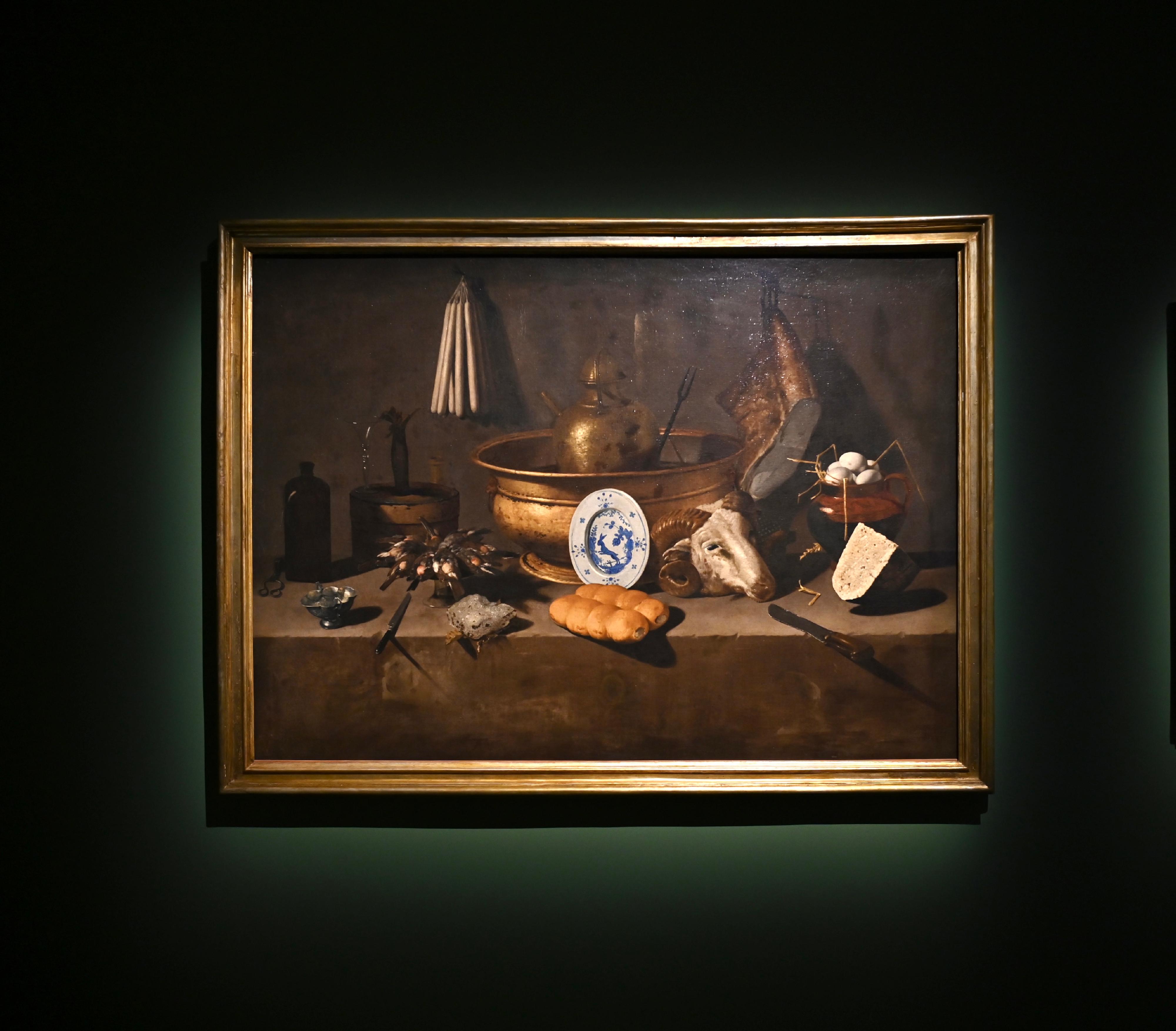 "The Hong Kong Jockey Club Series: The Road to the Baroque - Masterpieces from the Capodimonte Museum" exhibition will be held from tomorrow (July 15) at the Hong Kong Museum of Art. Picture shows Giovan Battista Recco's "Still Life with Head of a Goat". 