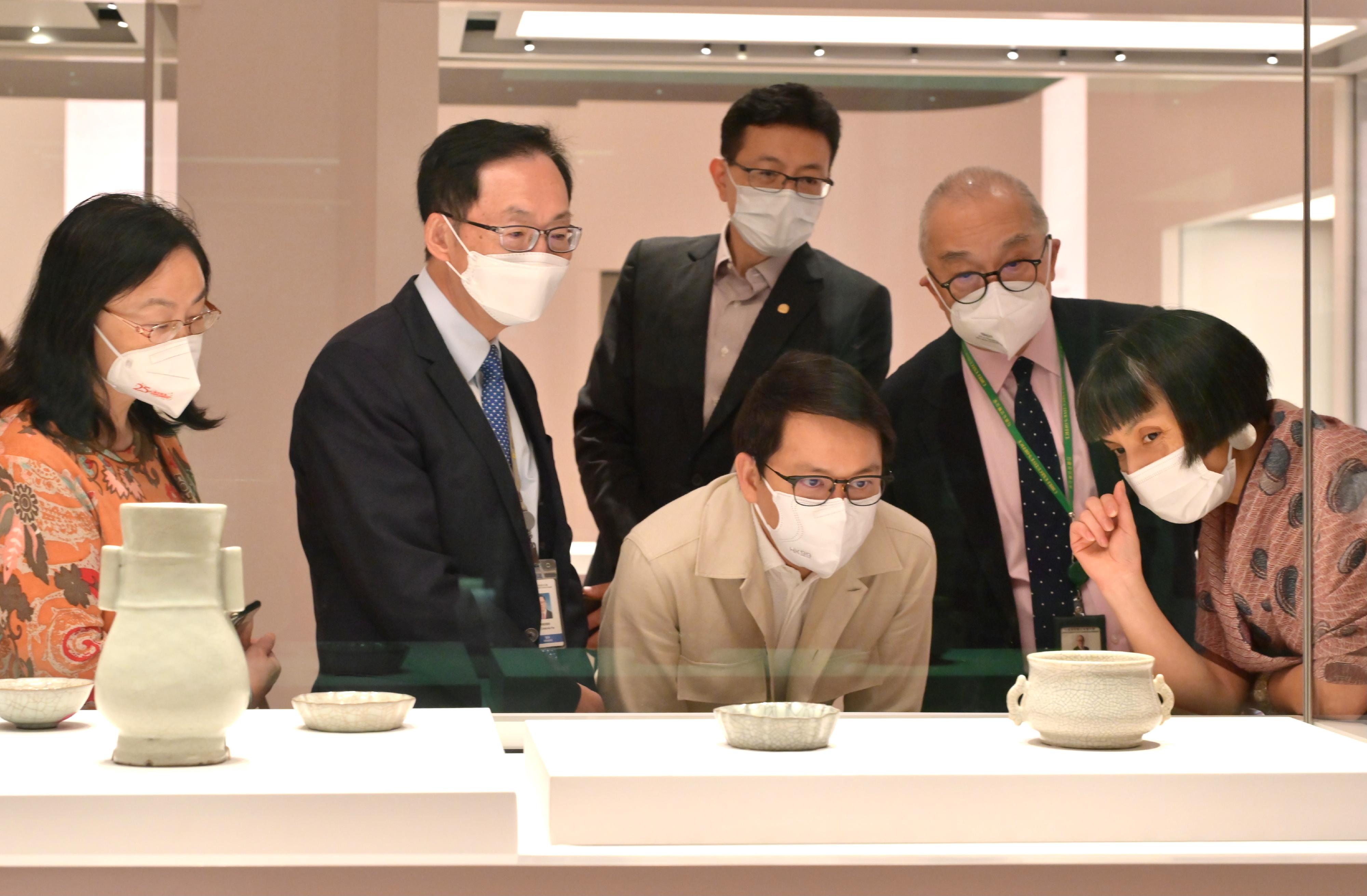 行政會議非官守議員今日（七月二十日）參觀西九文化區香港故宮文化博物館。