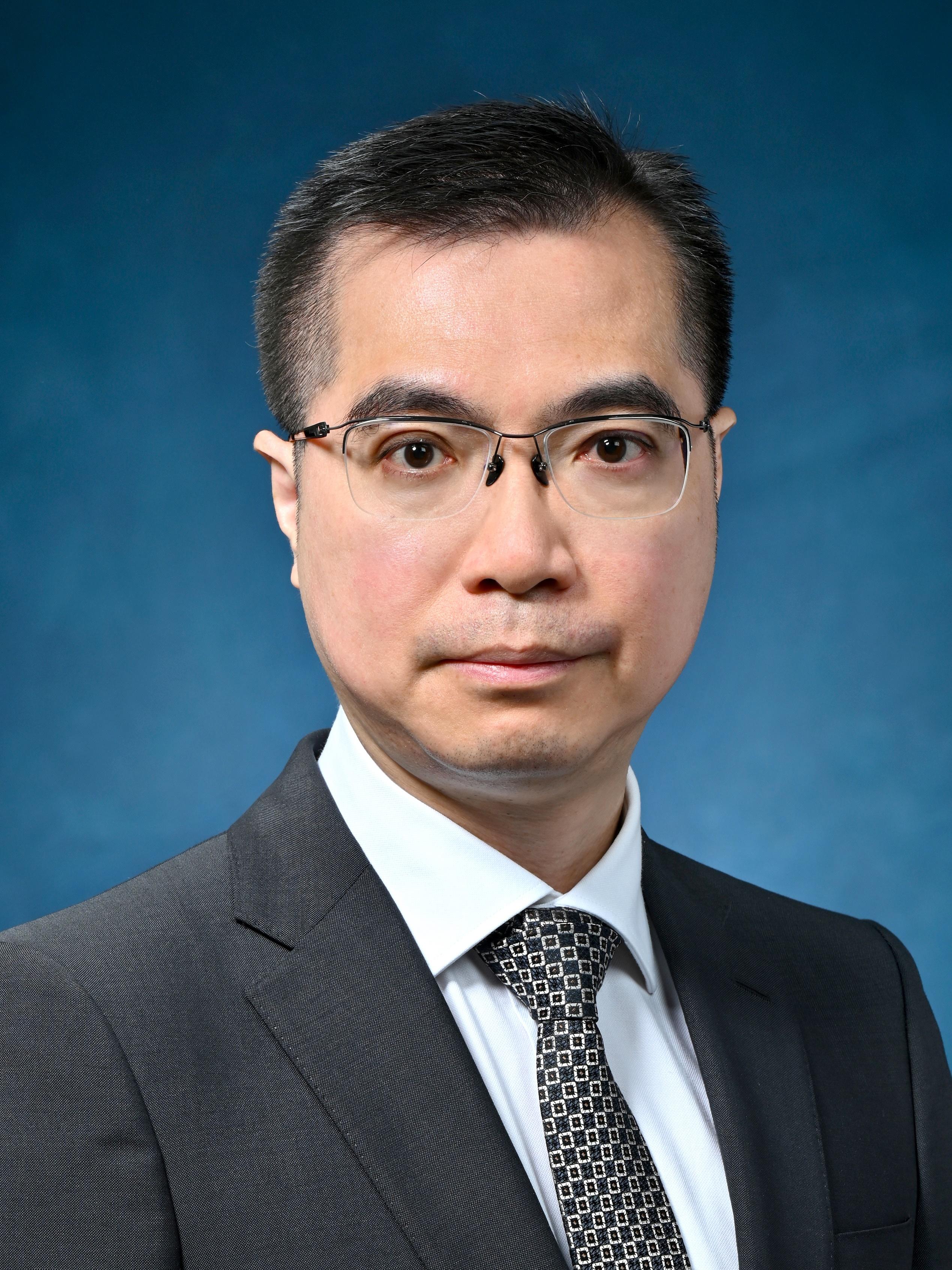 Mr Leo Yu Chun-keung, Deputy Commissioner for Census and Statistics, will take up the post of Commissioner for Census and Statistics on September 26, 2022.