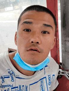 Liang Tianpei, aged 37,  is about 1.6 metres tall, 60 kilograms in weight and of thin build. He has a long face with yellow complexion and short black hair. He was last seen wearing a grey short-sleeved shirt, camouflage shorts and blue slippers.