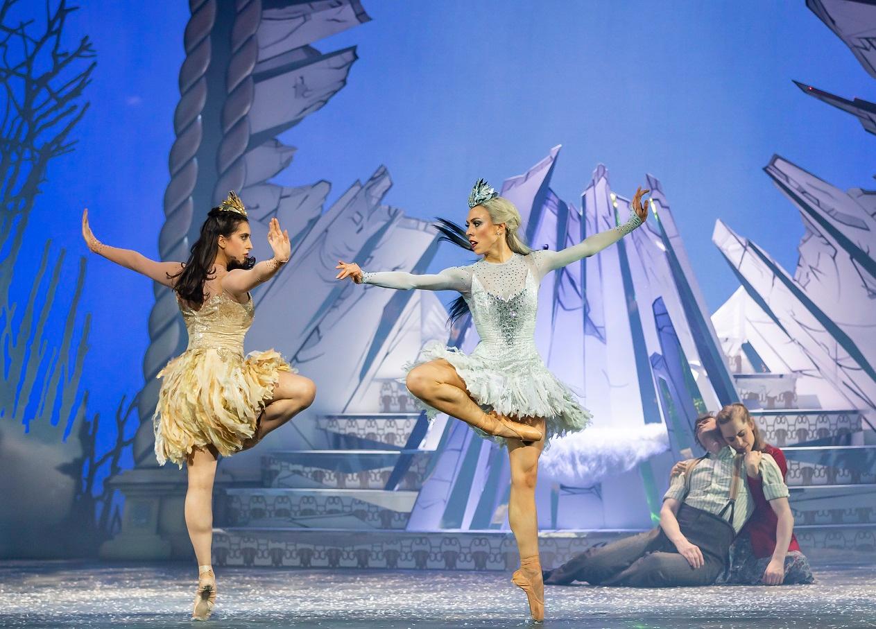 The Leisure and Cultural Services Department will present two stage performance screenings of "The Snow Queen" by the Scottish Ballet as one of the highlights of its "Cheers!" Series. Photo shows a film still from "The Snow Queen" (Screening). (Source of photo: Andy Ross)