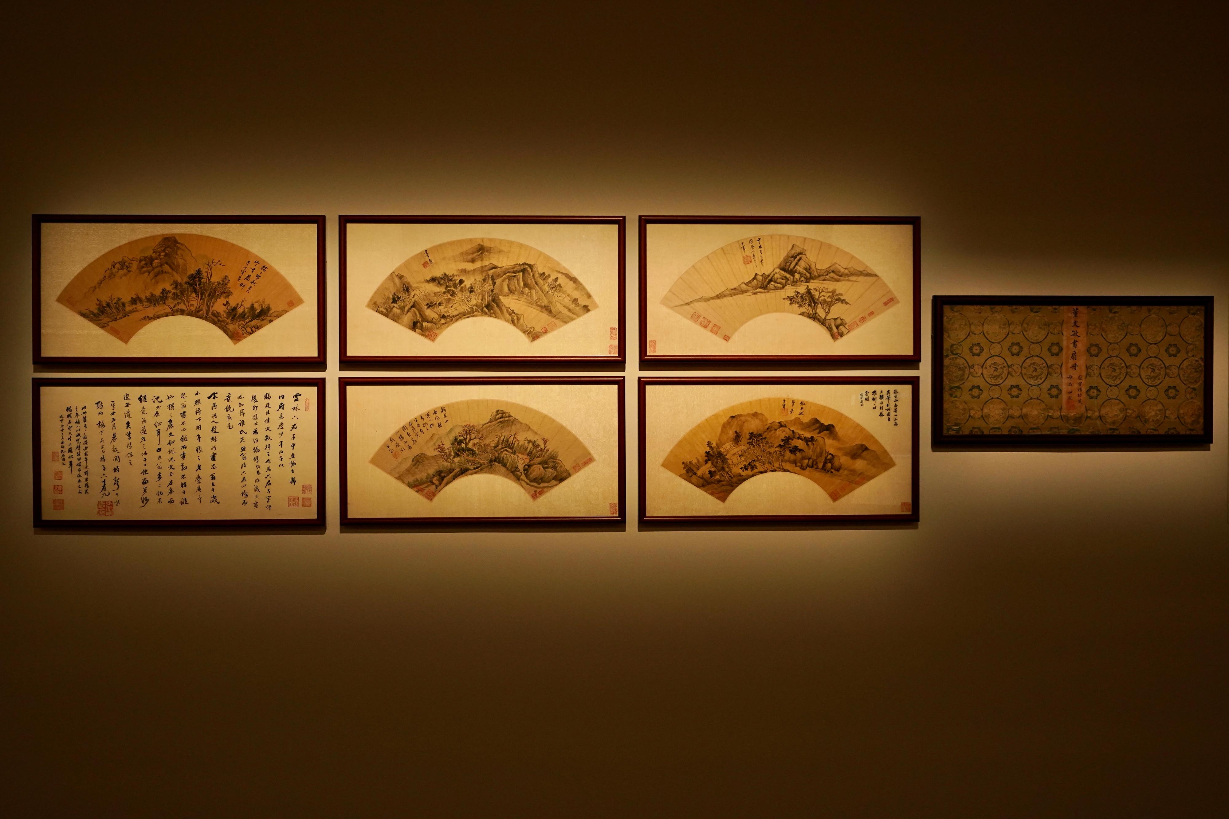 The Hong Kong Museum of Art will launch a new exhibition, "The Connoisseurship and Collection of the Master of Chih Lo Lou", tomorrow (December 9) highlighting memorable personal stories of the late Hong Kong collector Ho Iu-kwong, as well as his insights into the authentication and appreciation of Chinese painting and calligraphy. Photo shows "Landscapes" by Ming dynasty artist Dong Qichang.