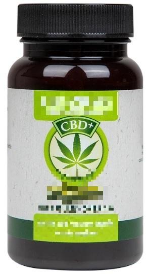 The Narcotics Division of the Security Bureau reminds the public to stay away from drugs at all times, even when travelling outside Hong Kong during the festive season. Photo shows an example of CBD product signified by a cannabis leaf on its package.