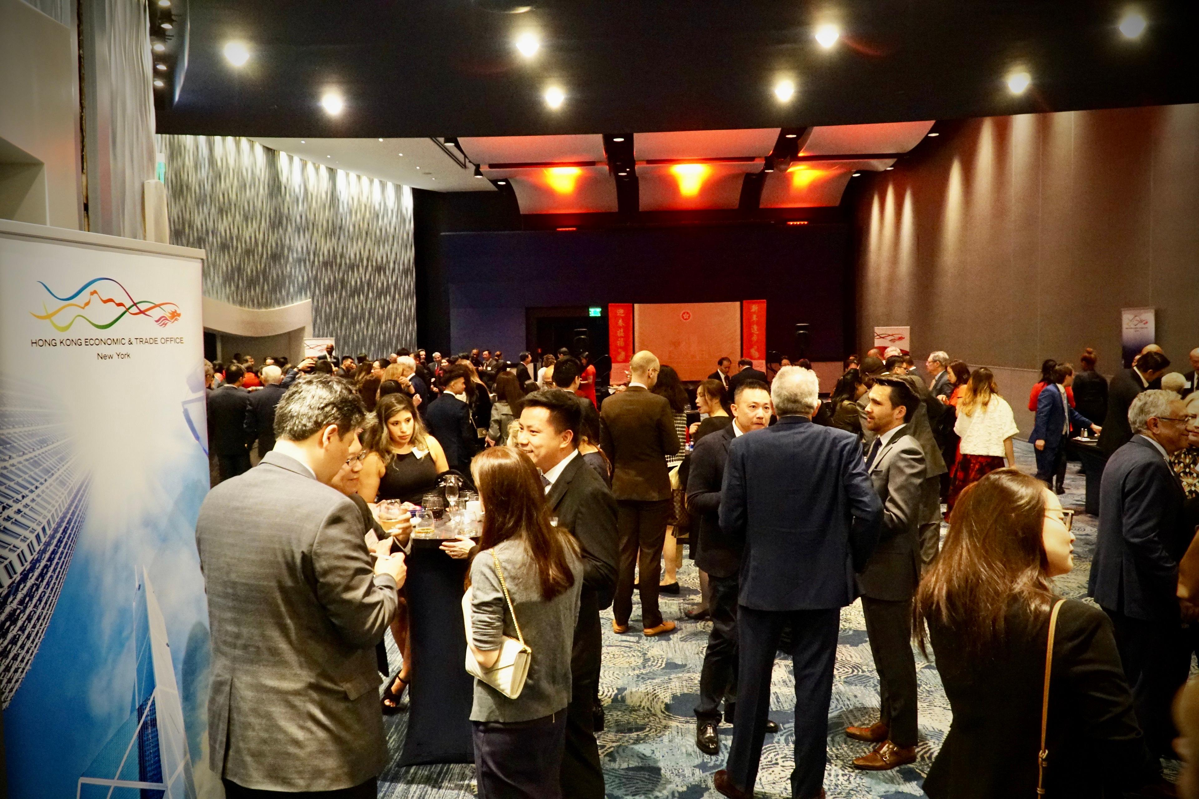 The Hong Kong Economic and Trade Office in New York hosted its spring reception in Atlanta on February 15 (Atlanta time) to welcome the Year of the Rabbit. The spring reception was joined by more than 200 guests from the academic, political and business, finance, innovation and technology, and legal sectors in Georgia.