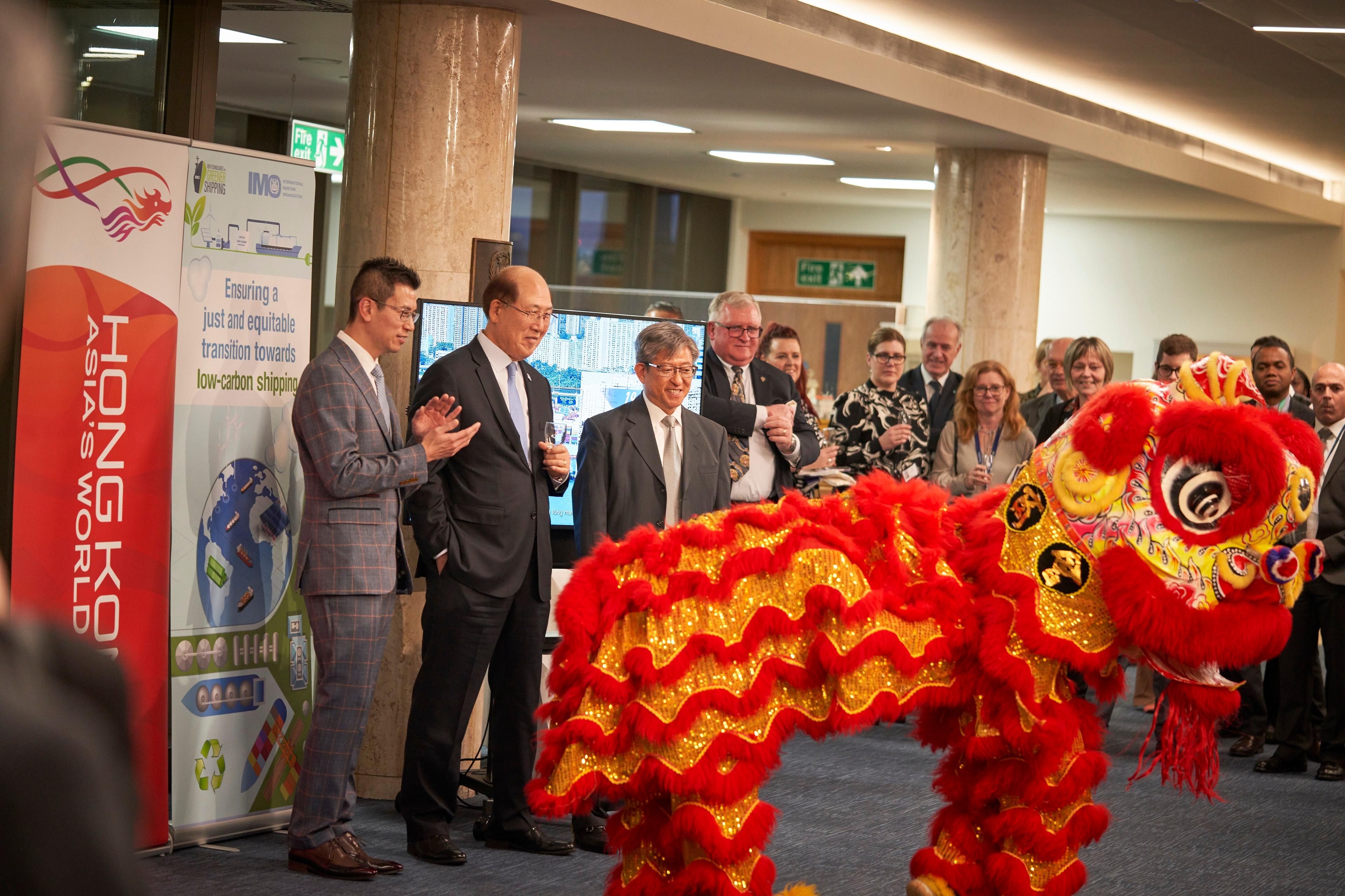 London ETO Promotes Hong Kong At International Maritime Organization 