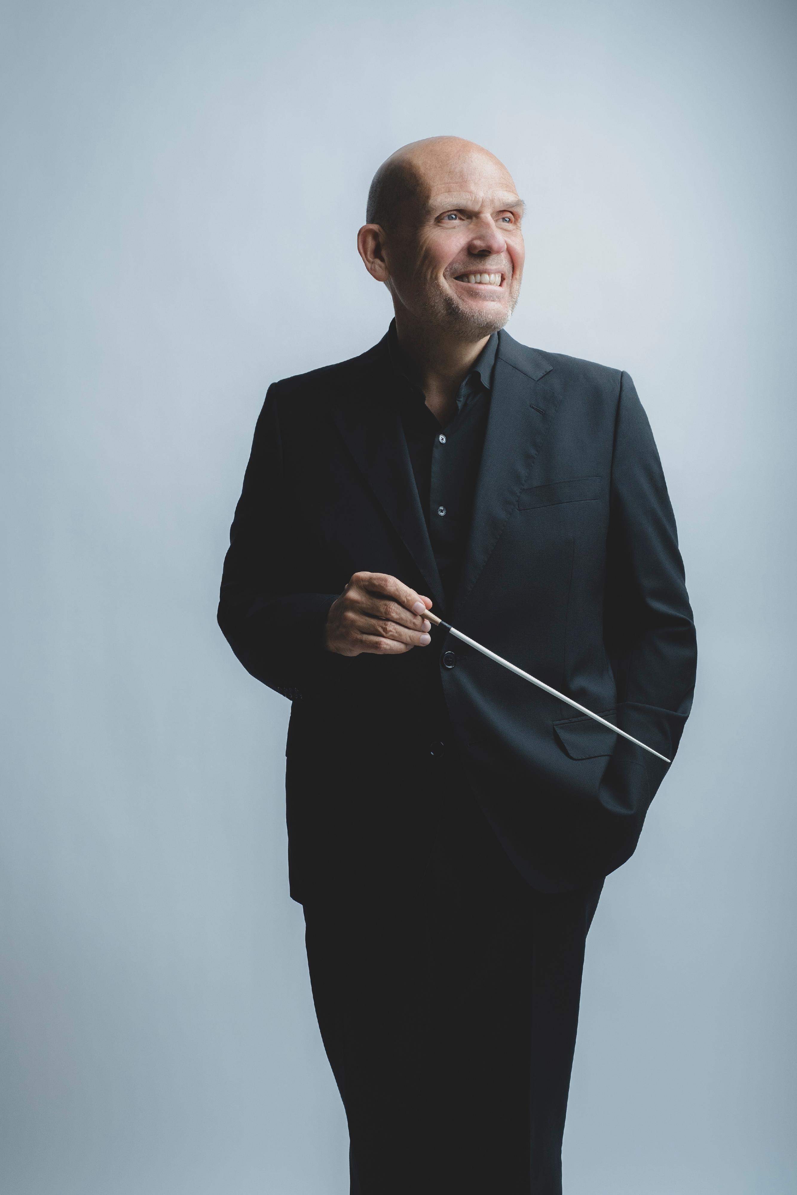The New York Philharmonic has been invited by the Leisure and Cultural Services Department to stage two concerts on July 4 and 5 (Tuesday and Wednesday). Photo shows the Music Director of the New York Philharmonic, Jaap van Zweden. (Source of photo: Dario Acosta)