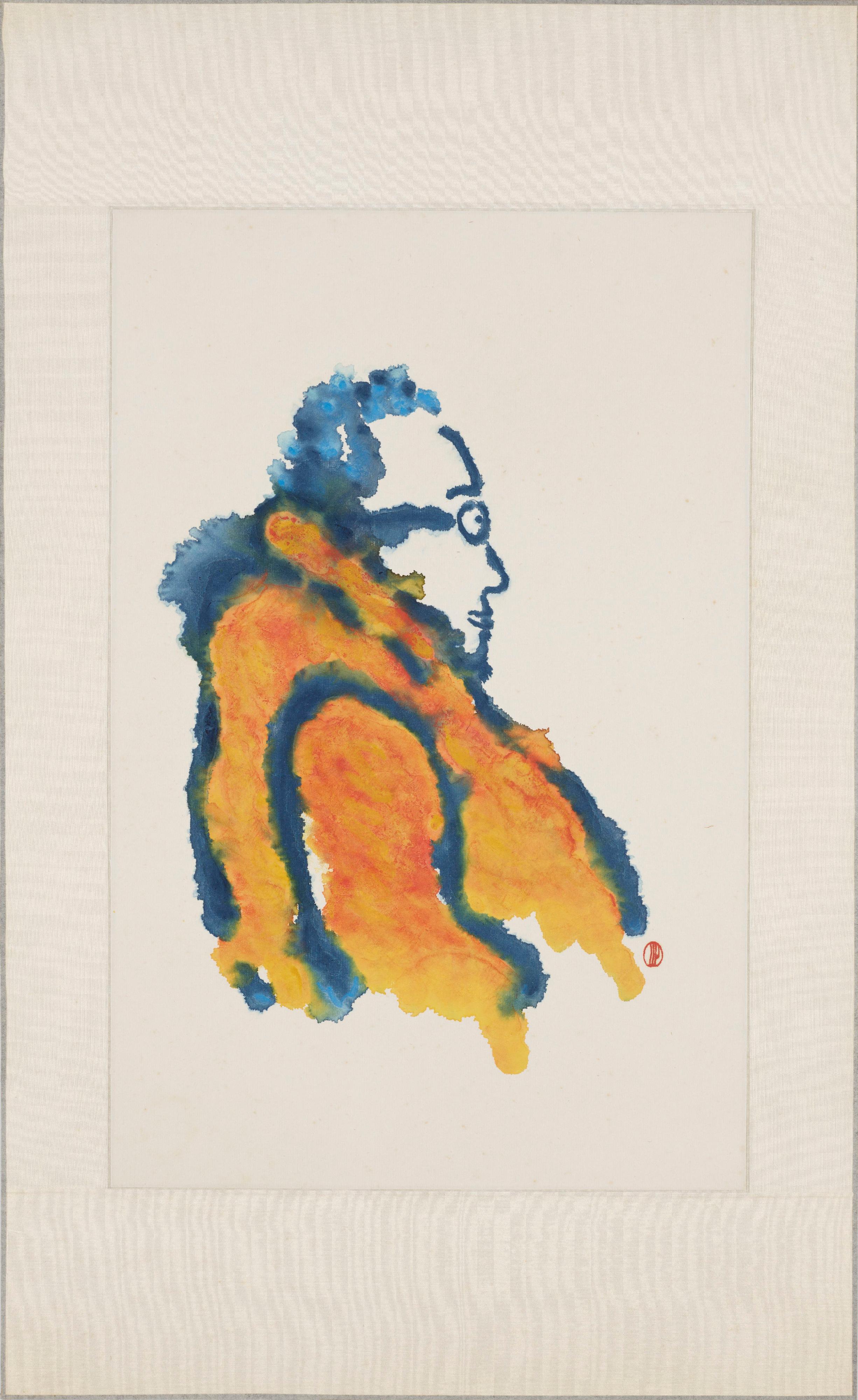 The Hong Kong Museum of Art has received a generous donation of 37 artworks from Ms Chiu Wai-yee, the wife of the late renowned Hong Kong artist Tong King-sum. The donated artworks include works by Tong and the late Hong Kong renowned artist Cheung Yee. The picture shows the portrait painting of Tong by Chiu.