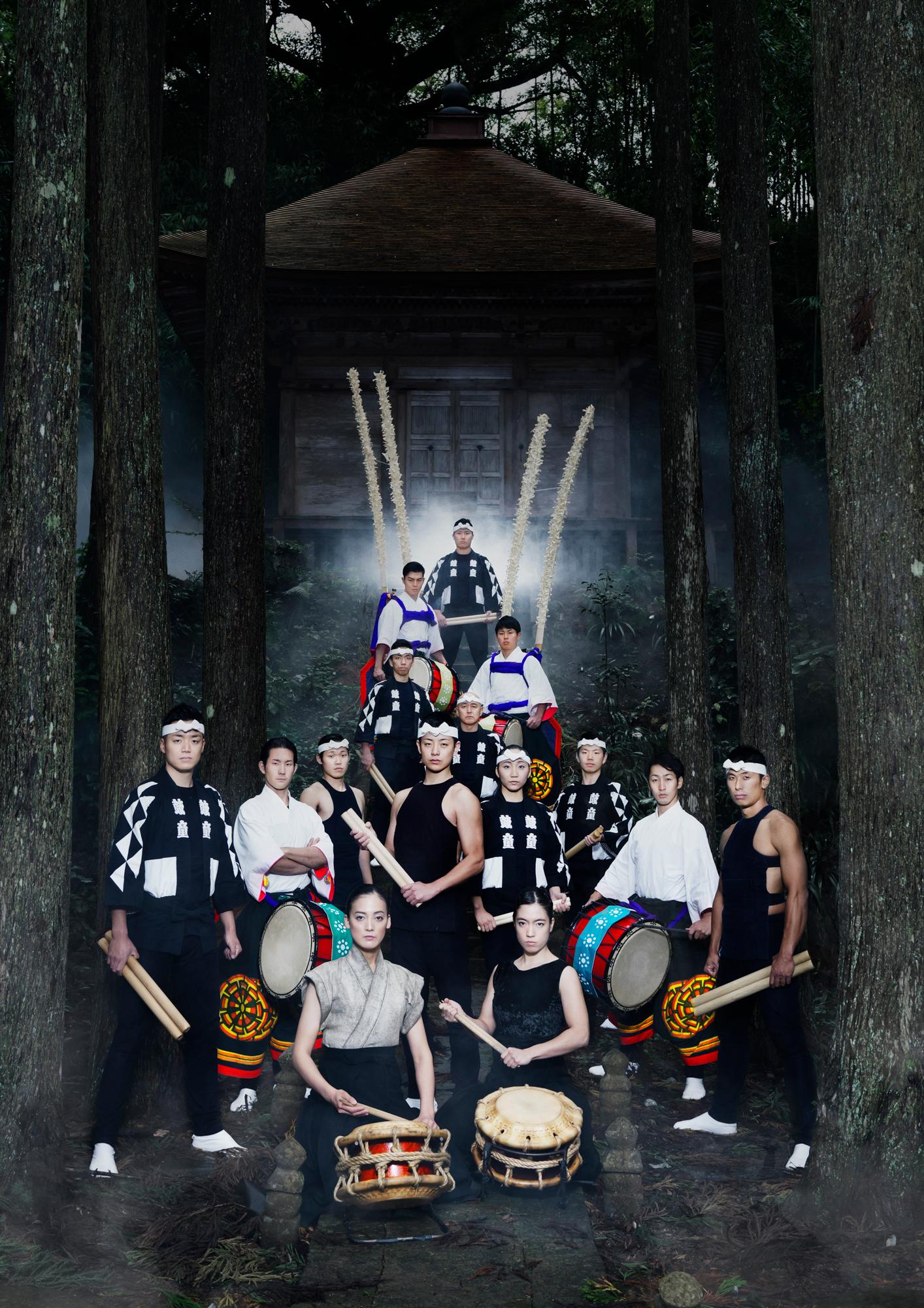 The Leisure and Cultural Services Department will present the Great Music 2023 from September to November. Photo shows Japanese taiko performing group Kodo. (Source of photo: Takashi Okamoto)