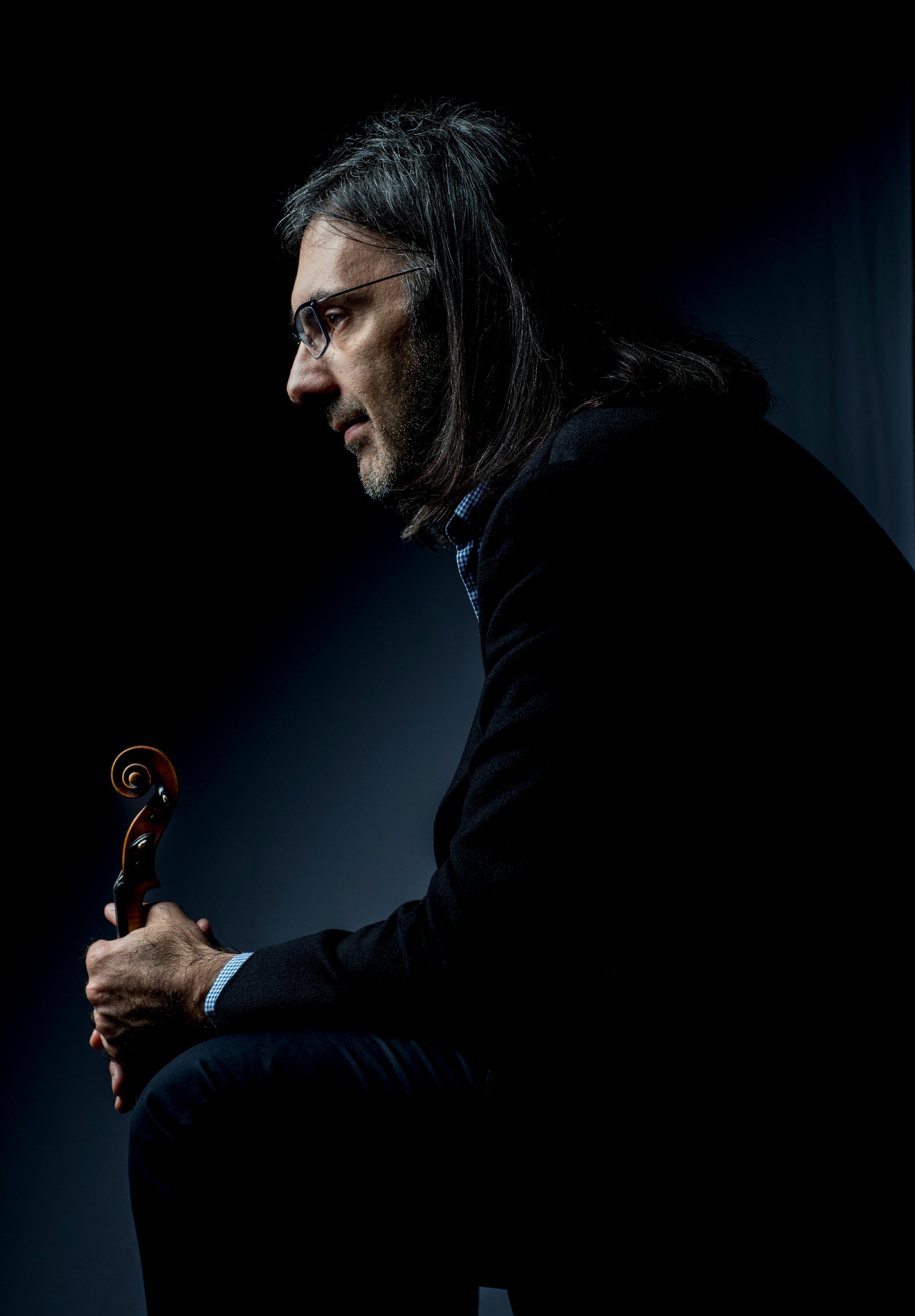 The Leisure and Cultural Services Department will present the Great Music 2023 from September to November. Photo shows Greek violinist Leonidas Kavakos. (Source of photo: Marco Borggreve)