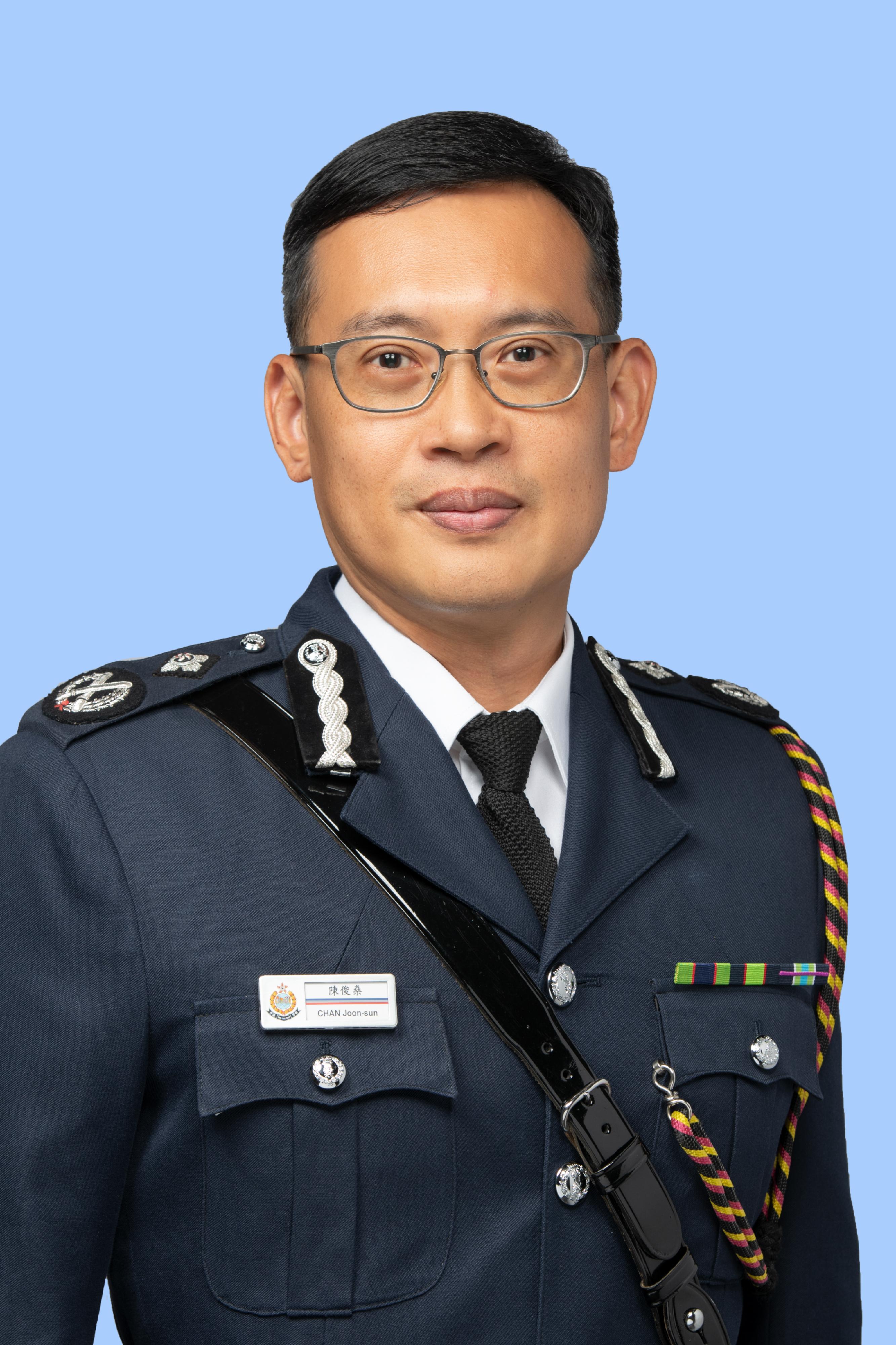 警務處高級助理處長陳俊燊獲委任為警務處副處長（管理），生效日期為二○二三年八月十六日。
