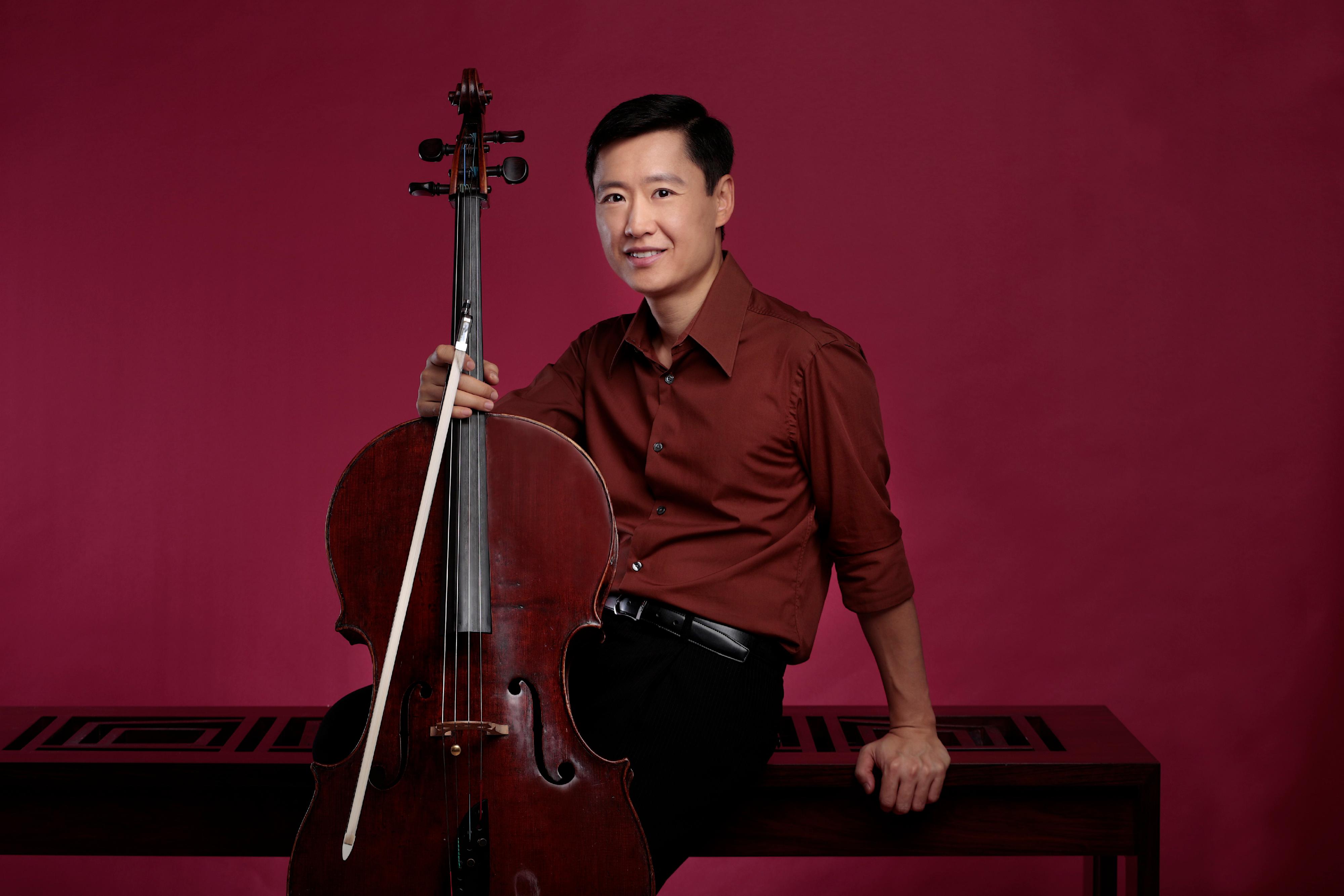 Eight outstanding Hong Kong arts and cultural programmes will be presented at the third Guangdong-Hong Kong-Macao Greater Bay Area Culture and Arts Festival. Photo shows cellist Trey Lee of the touring programme "Dream of the Red Chamber Capriccio & Romantic Cello Works" by Musicus Society.