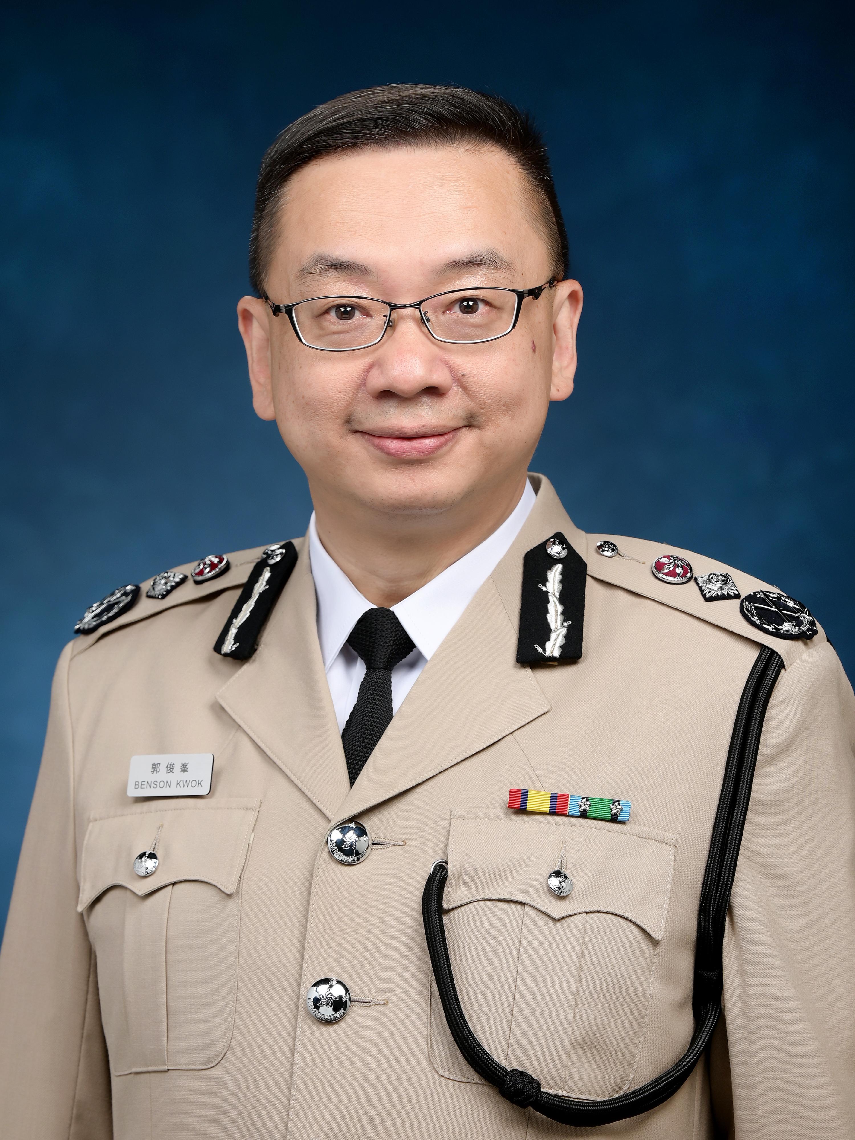 入境事務處副處長郭俊峯今日（九月十九日）出任入境事務處處長。