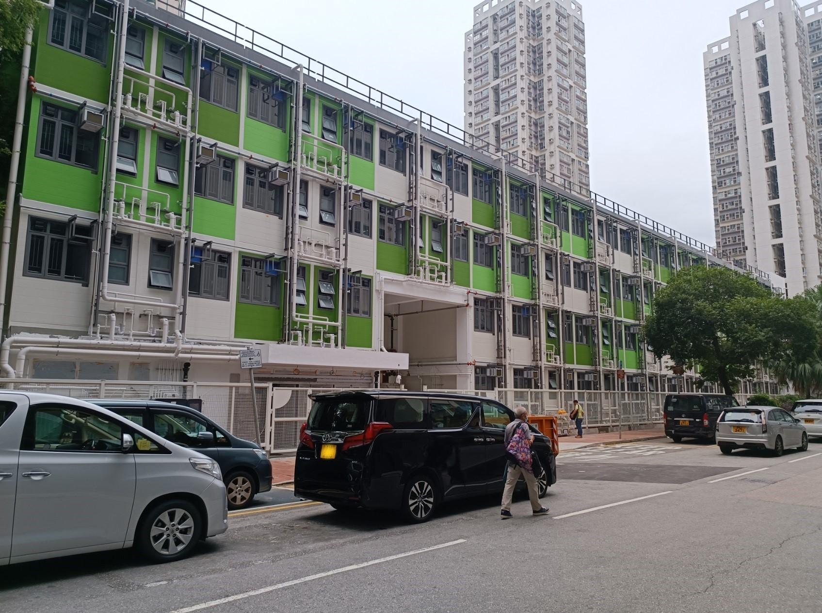 The Housing Bureau will organise a Transitional Housing Open Day on September 24 (Sunday) and provide shuttle bus services for interested parties to visit the transitional housing project Tsuen Fook Kui at Luen Yan Street in Tsuen Wan. Photo shows the Tsuen Fook Kui.