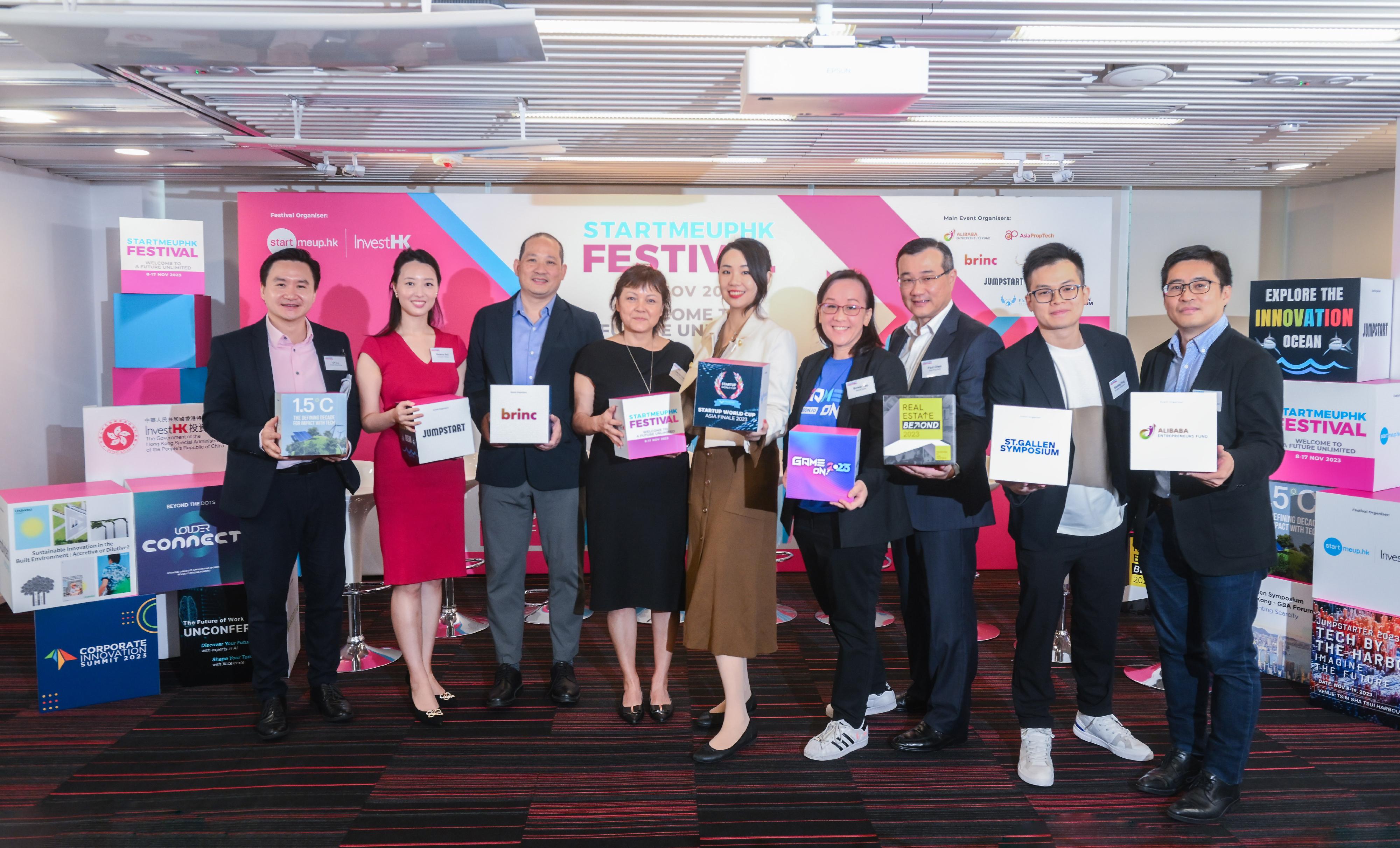 Invest Hong Kong and event partners come together for the StartmeupHK Festival 2023 preview.