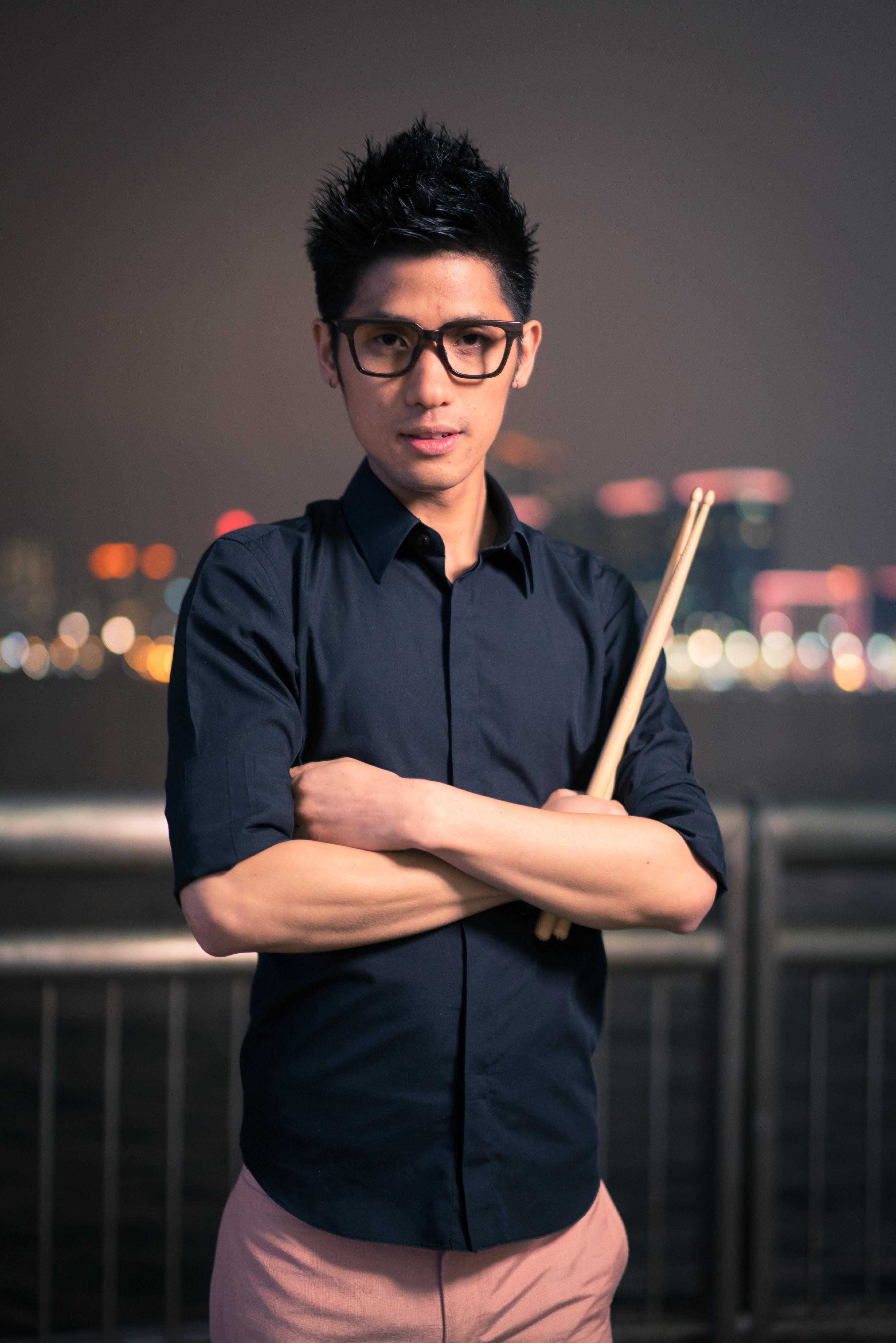 The Leisure and Cultural Services Department's "Our Music Talents" Series will present a saxophone recital by saxophonist Chemie Ching, together with pianist Cherry Tsang and drummer Nate Wong, in November. Photo shows Wong.