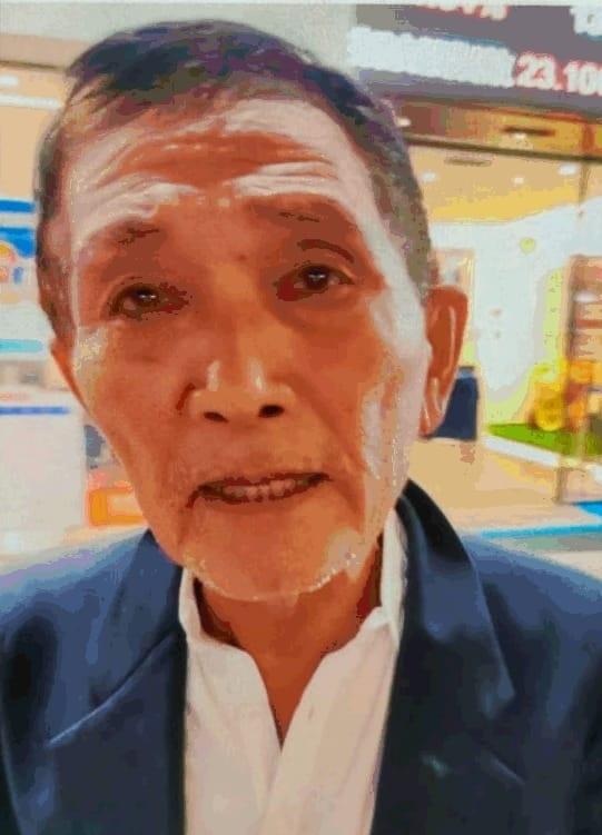 Chhim Leang Hort, aged 72, is about 1.6 metres tall, 60 kilograms in weight and of thin build. He has a long face with yellow complexion and short black hair. He was last seen wearing a dark blue suit jacket, white shirt, black trousers and black leather shoes.
