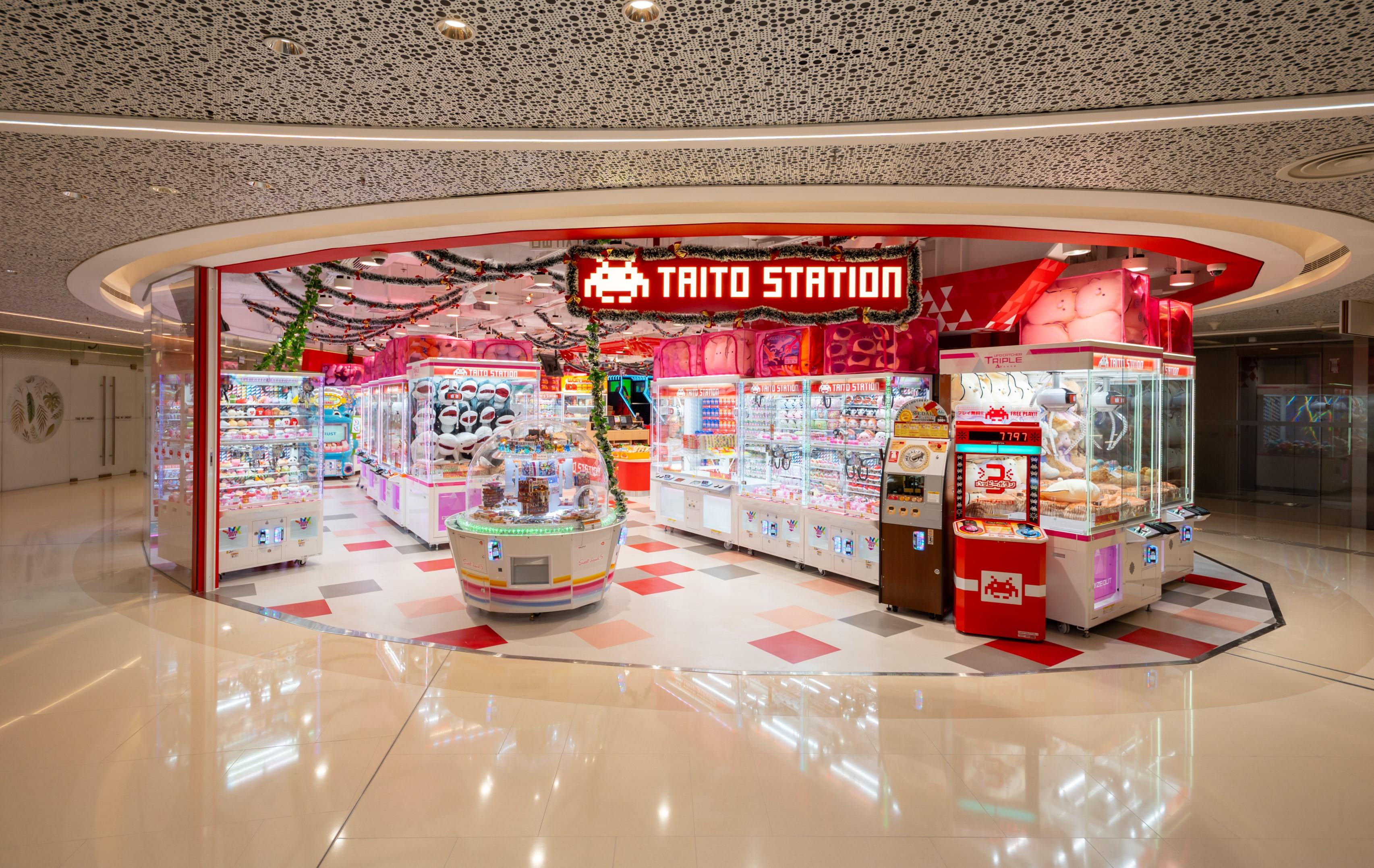投資推廣署今日（十二月十四日）宣布協助了日本公司TAITO CORPORATION，在香港開設首間TAITO STATION特許經營店。圖為TAITO STATION位於荃灣的首間香港分店。