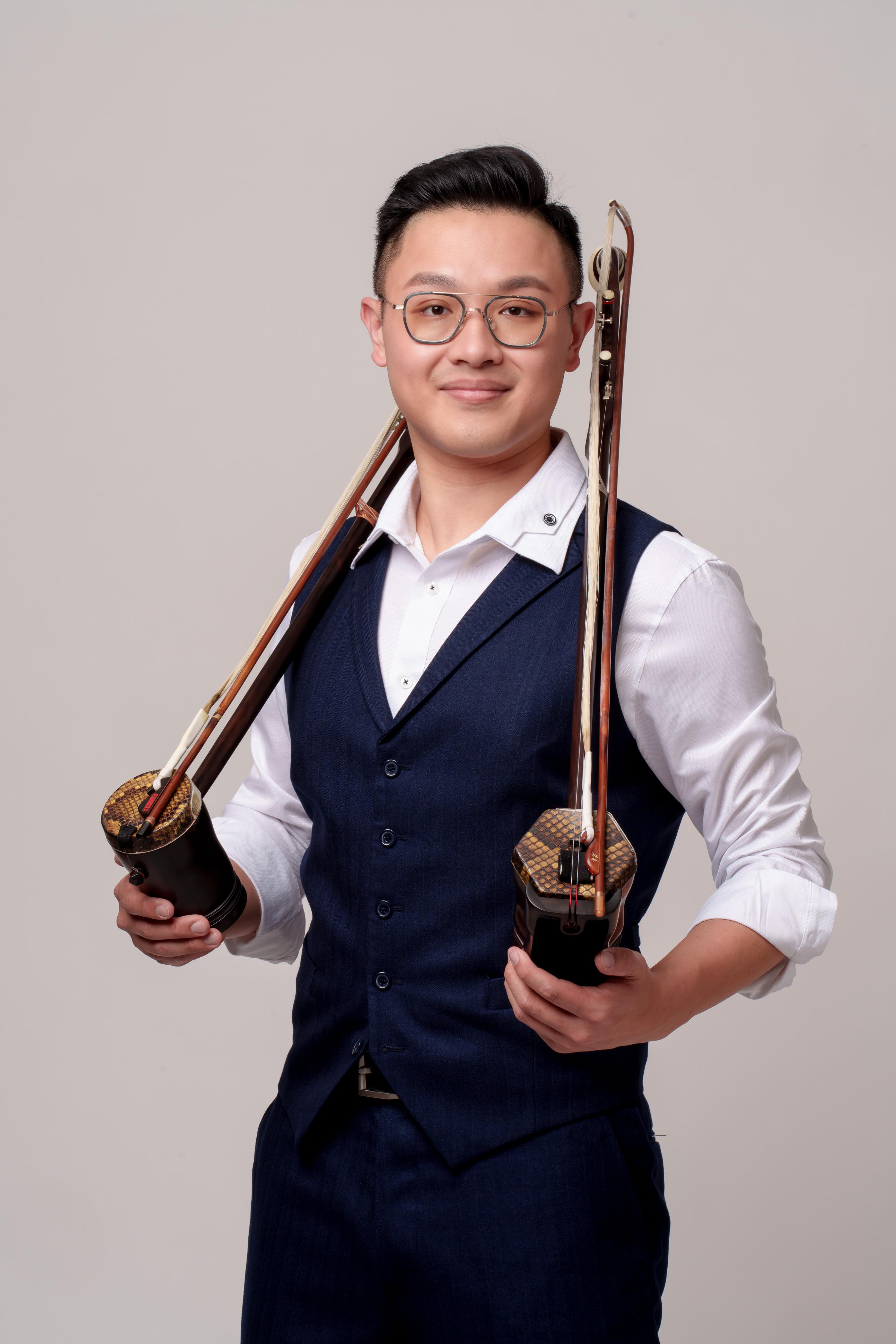 康樂及文化事務署五月至十一月期間推出全新的「香港藝術家」系列。圖示胡琴演奏家麥嘉然。