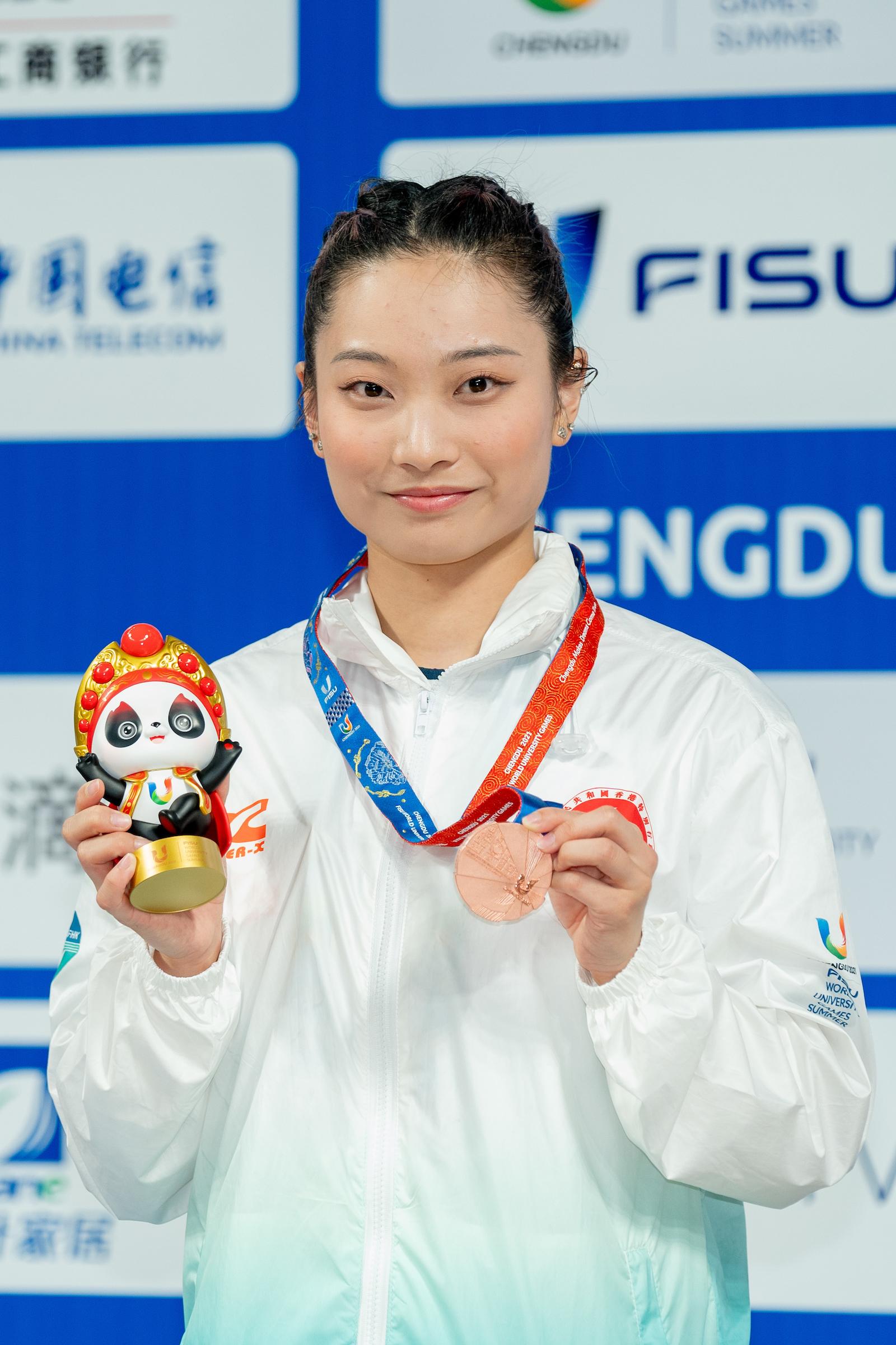 "ImagineLand", the opening programme of the Hong Kong Pop Culture Festival 2024, will be held at the central lawn of Victoria Park on April 6 and 7 (Saturday and Sunday). Photo shows martial arts athlete Lydia Sham. At the April 6 opening ceremony, she and Lau Chi-lung and Samuei Hui will appear in martial hero personas from Jin Yong's novels and demonstrate their skills with other young talent.