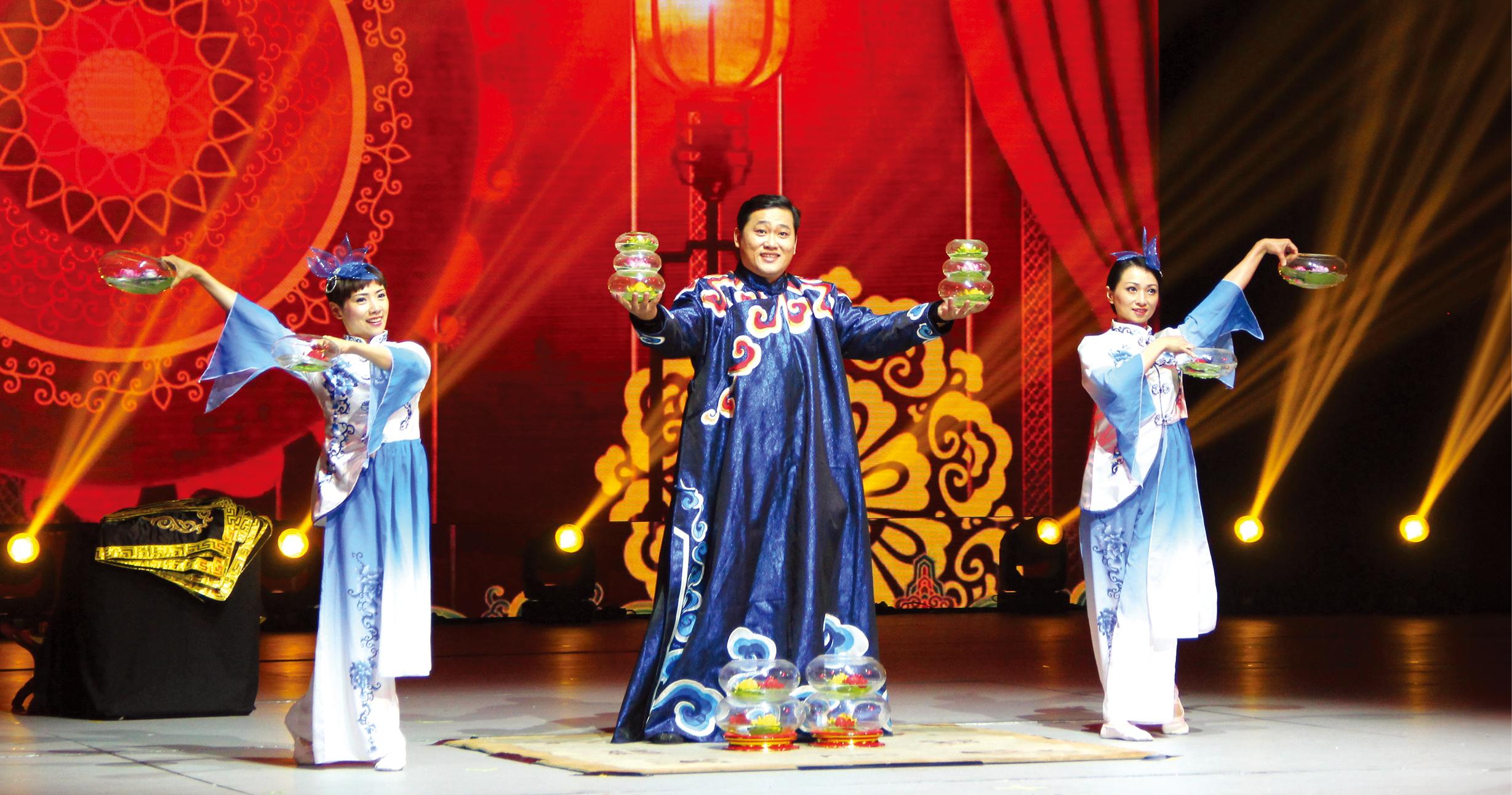 首屆「中華文化節」將於六月至九月期間舉行。圖示《中華魔法奇藝之旅》劇照。