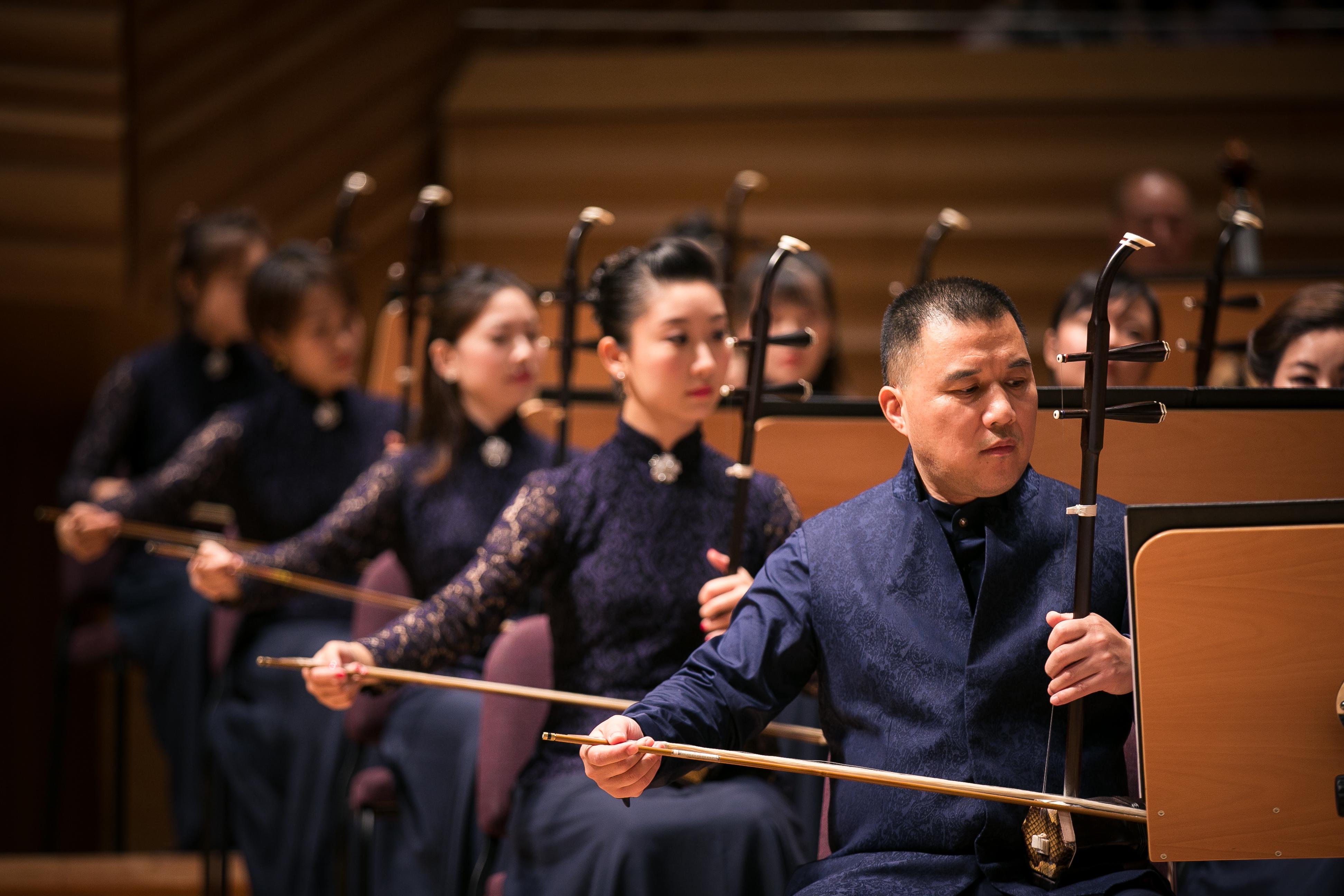 康乐及文化事务署五月至十一月呈献「音乐盛会二○二四」。图示上海民族乐团。