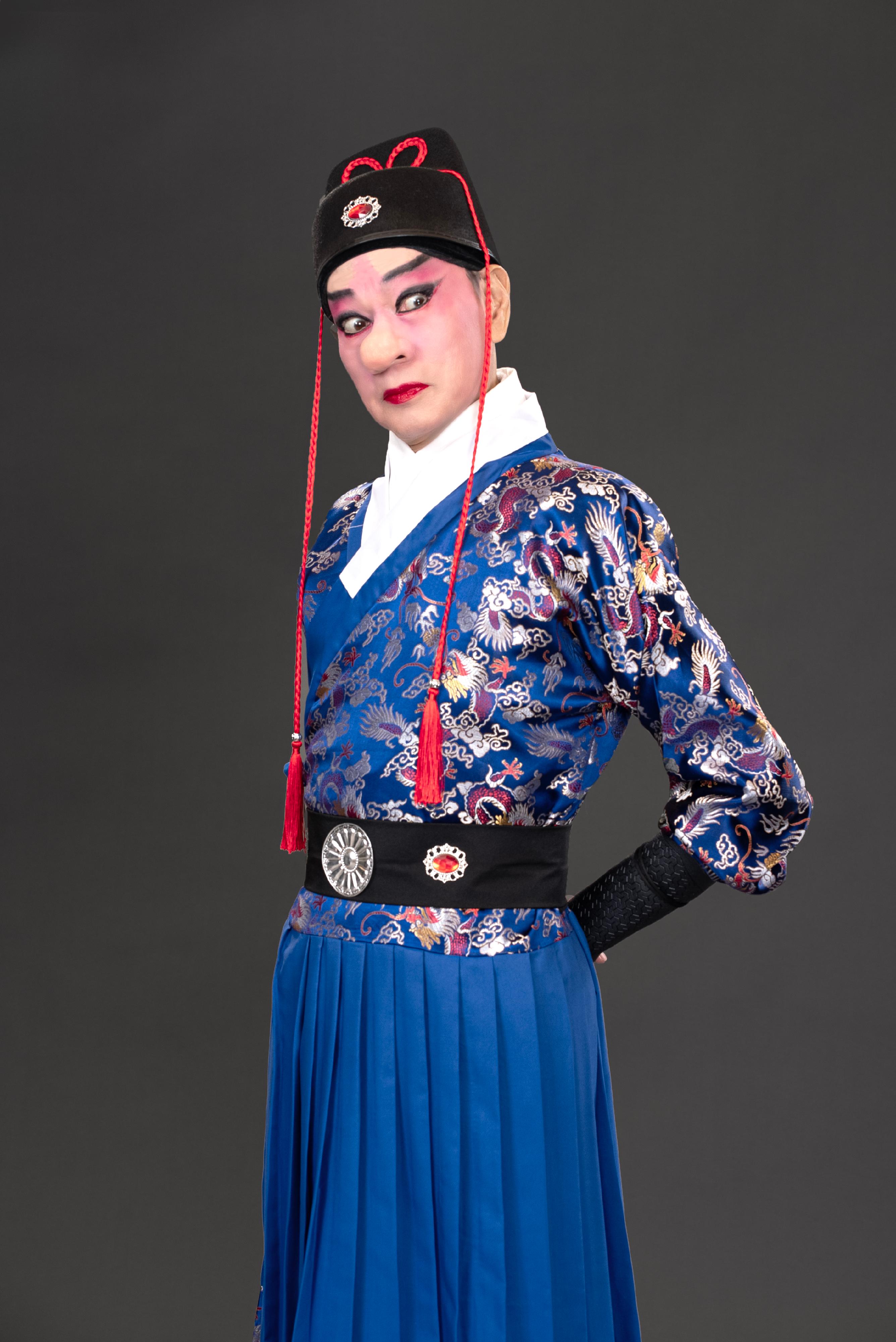 The inaugural Chinese Culture Festival will stage three performances of "Cyrano de Bergerac" - A Cantonese Opera Interpretation in mid-June. Photo shows famous Cantonese opera artist Law Ka-ying.  
