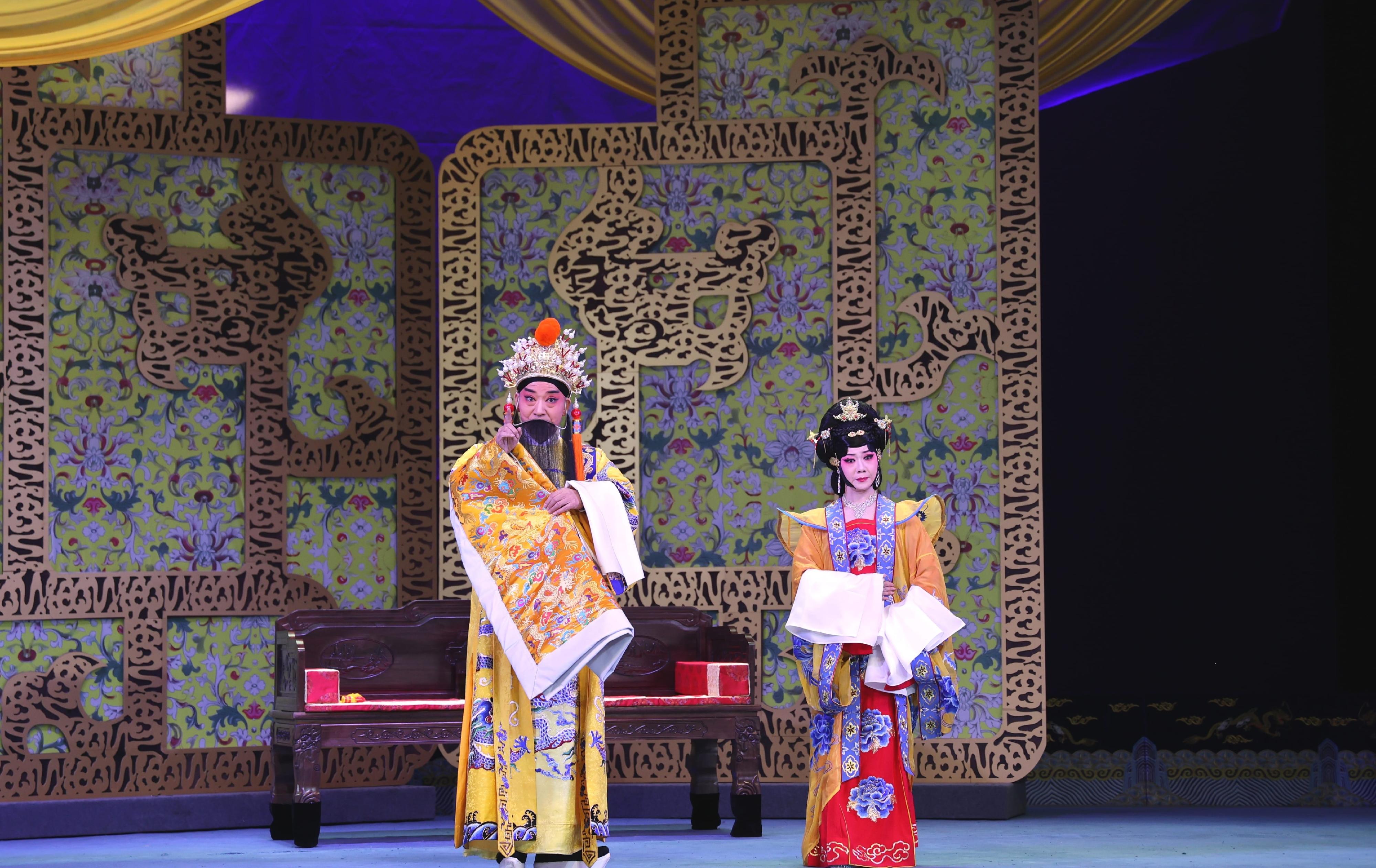 首届中华文化节将于六月上演两出北路梆子剧目。图示《醒醉记》剧照。
