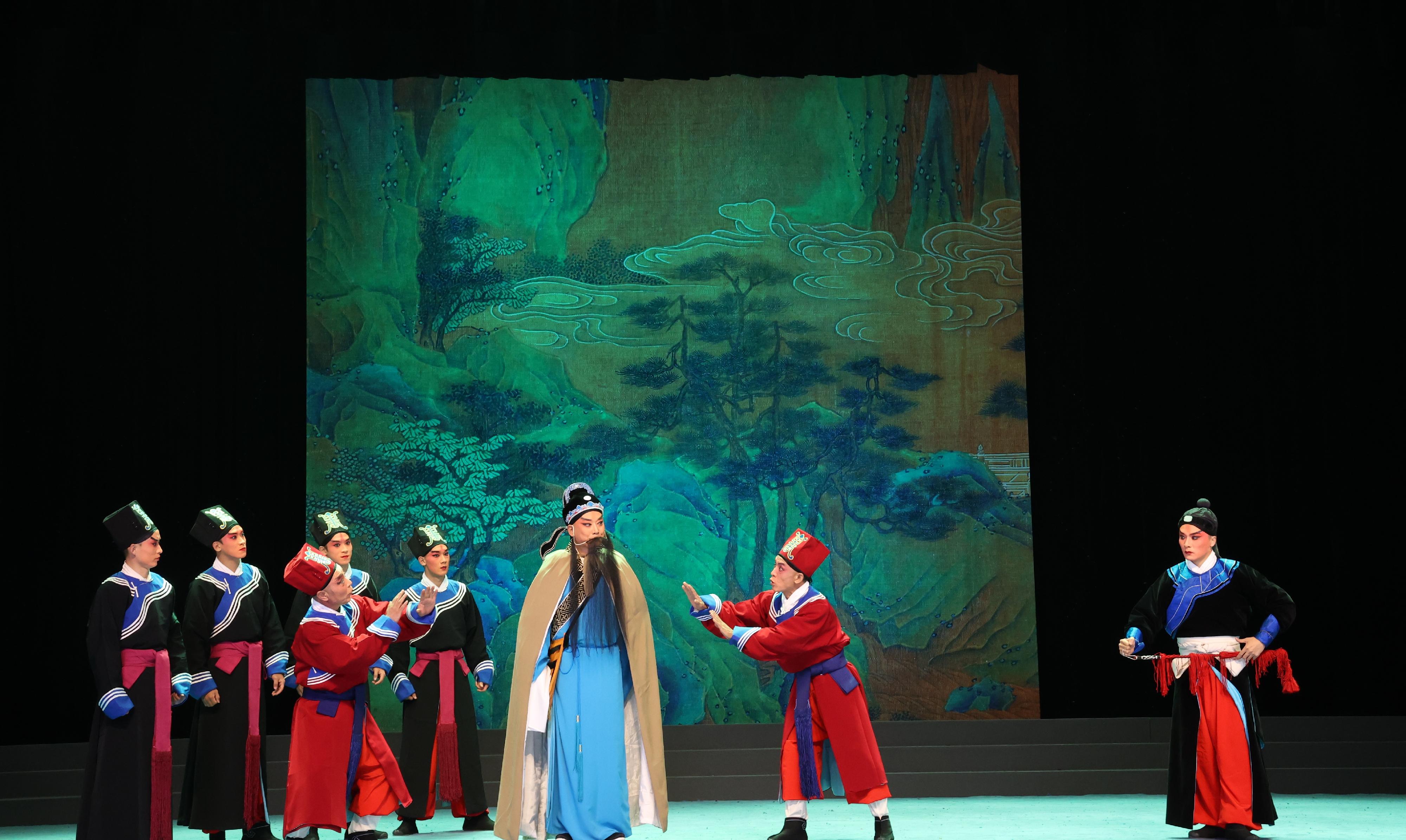 The inaugural Chinese Culture Festival will present two North Road Bangzi opera plays in June. Photo shows a scene from the North Road Bangzi opera performance "Dotting the Eye of a Painted Dragon".
