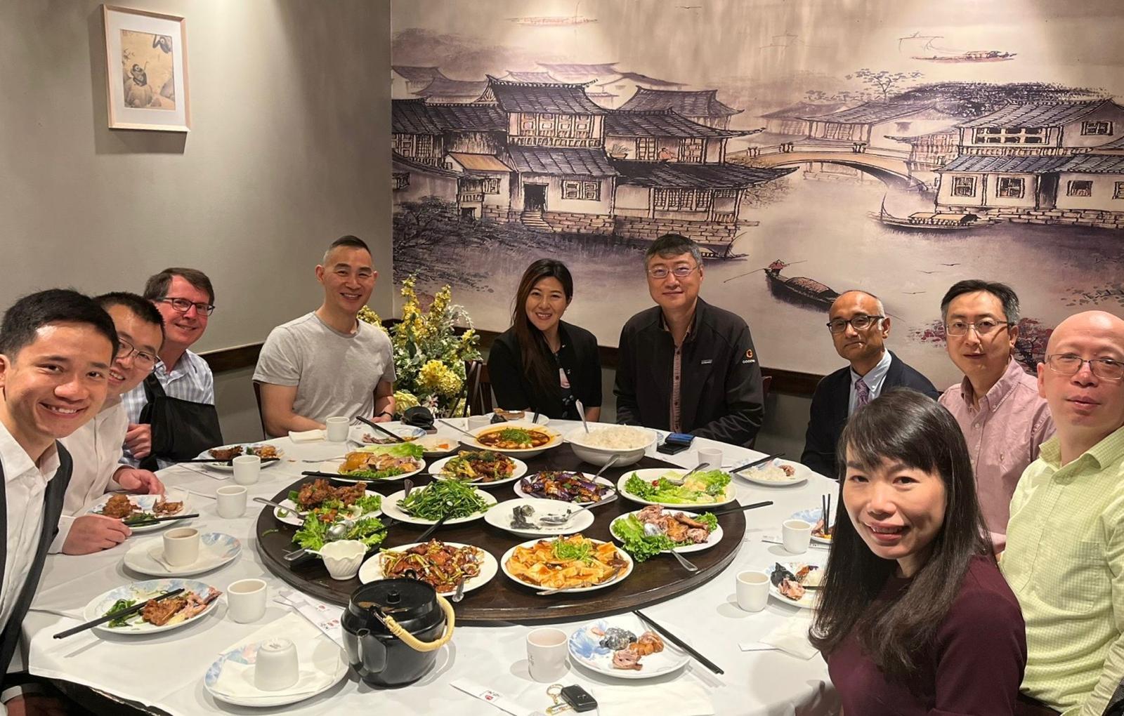 The Director of Hong Kong Economic and Trade Office, New York (HKETONY), Ms Maisie Ho, reinforced the bilateral ties between Hong Kong and Boston during her duty visit to Boston, Massachusetts of the United States. Photo shows Ms Ho (fifth left) with local biotech start-ups and venture capitalists at a luncheon (June 10, Boston time), co-hosted by the HKETONY and the Boston Chinese Investment Club.