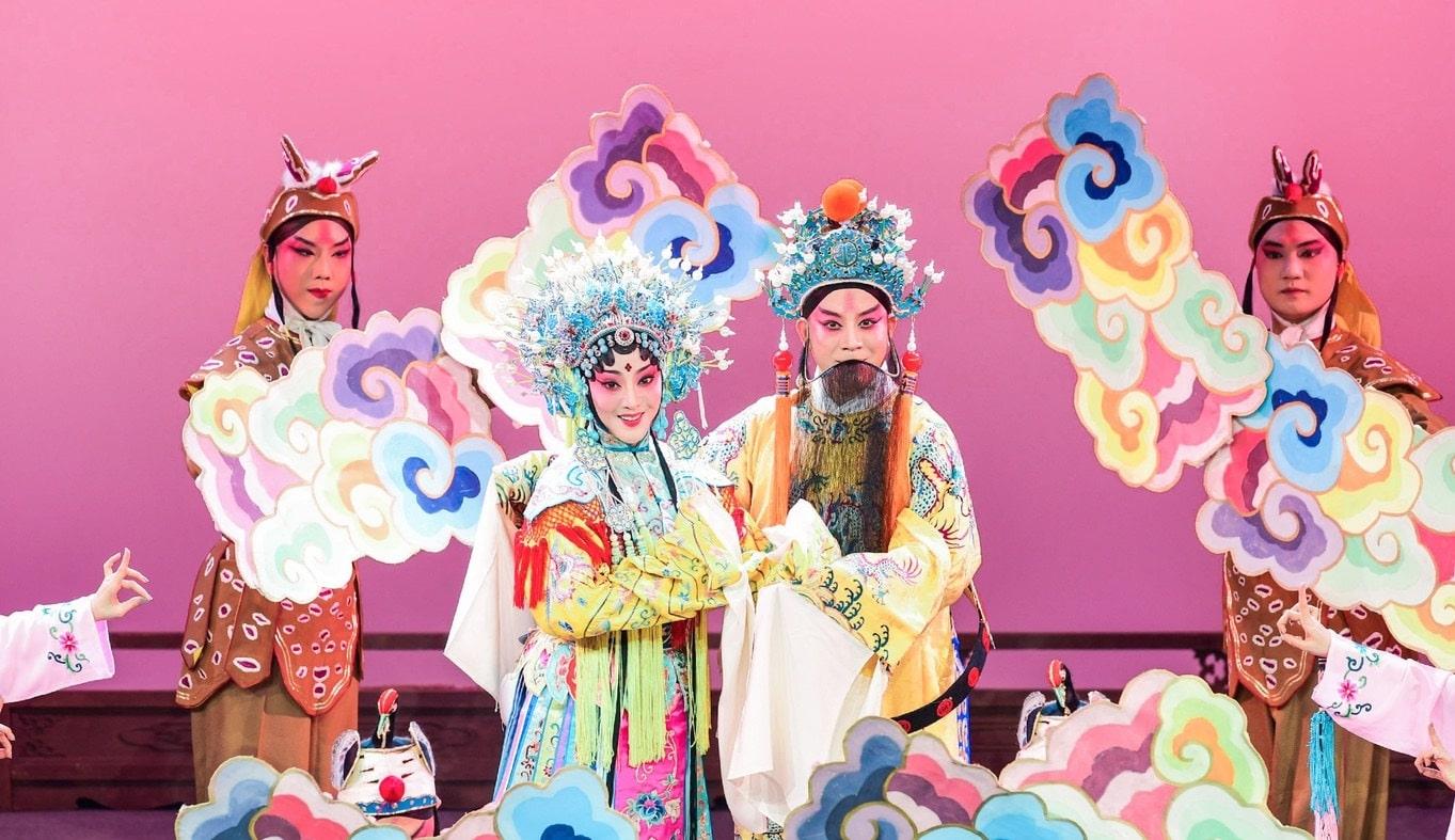 The inaugural Chinese Culture Festival will stage three classic Northern Kunqu opera plays in July. Photo shows a scene from the performance "The Palace of Eternal Life".
