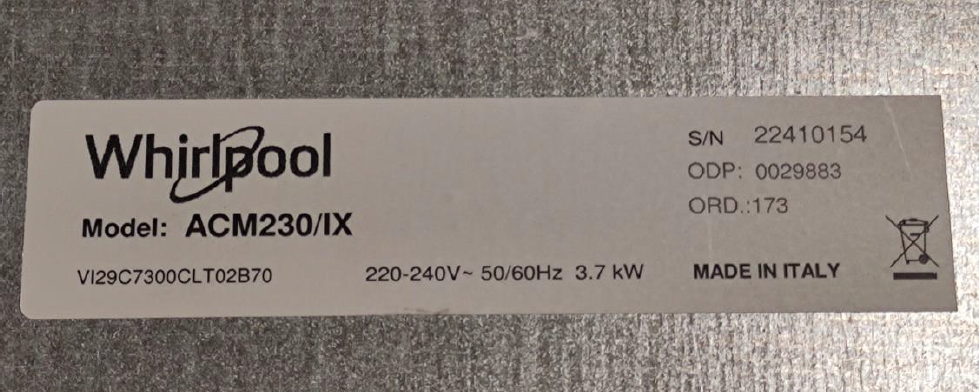 The Electrical and Mechanical Services Department today (July 3) removed one induction cooker model from the record of listed models under the Energy Efficiency (Labelling of Products) Ordinance. Photo shows the product label on the induction cooker model.