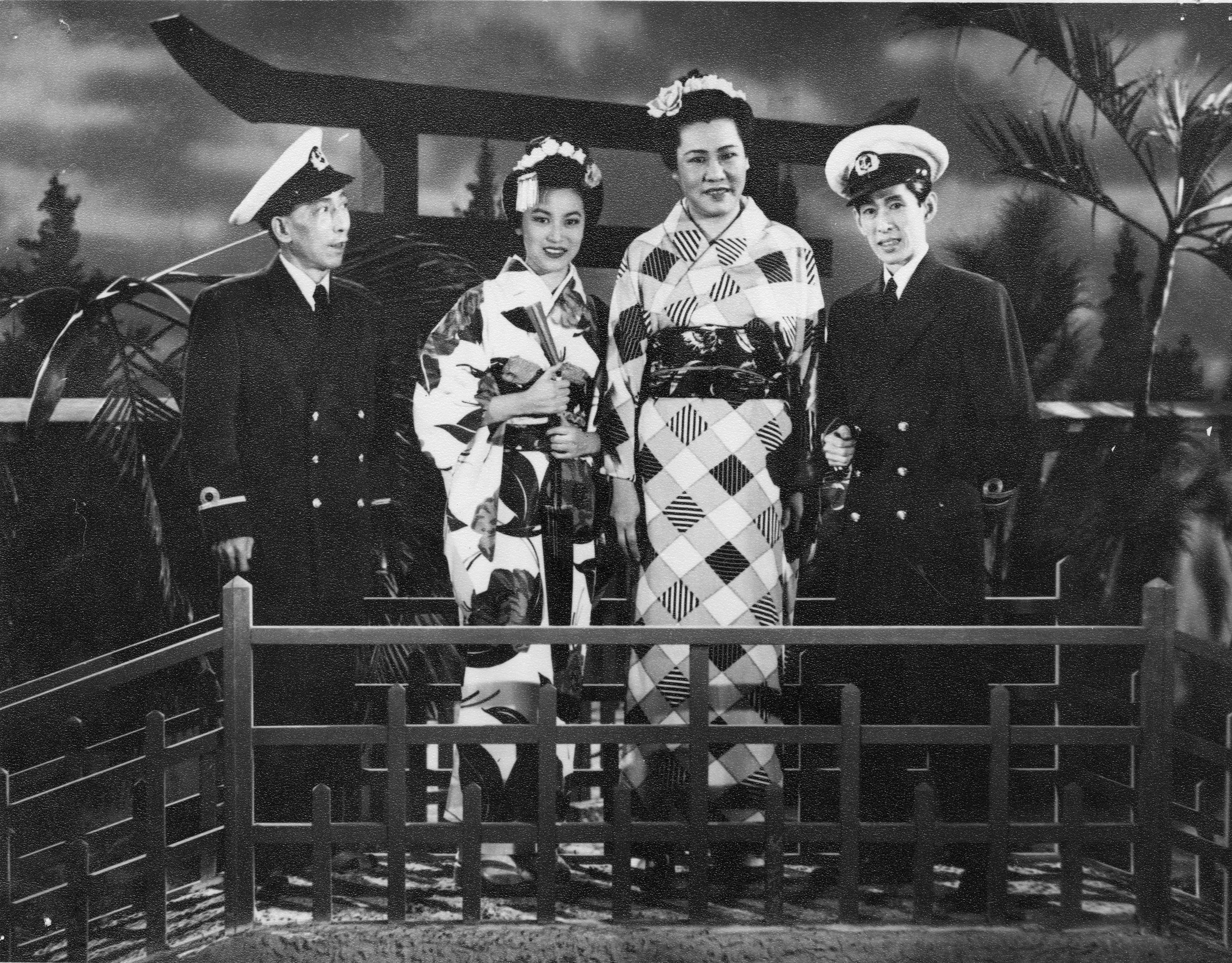 《蝴蝶夫人》（1954）劇照。