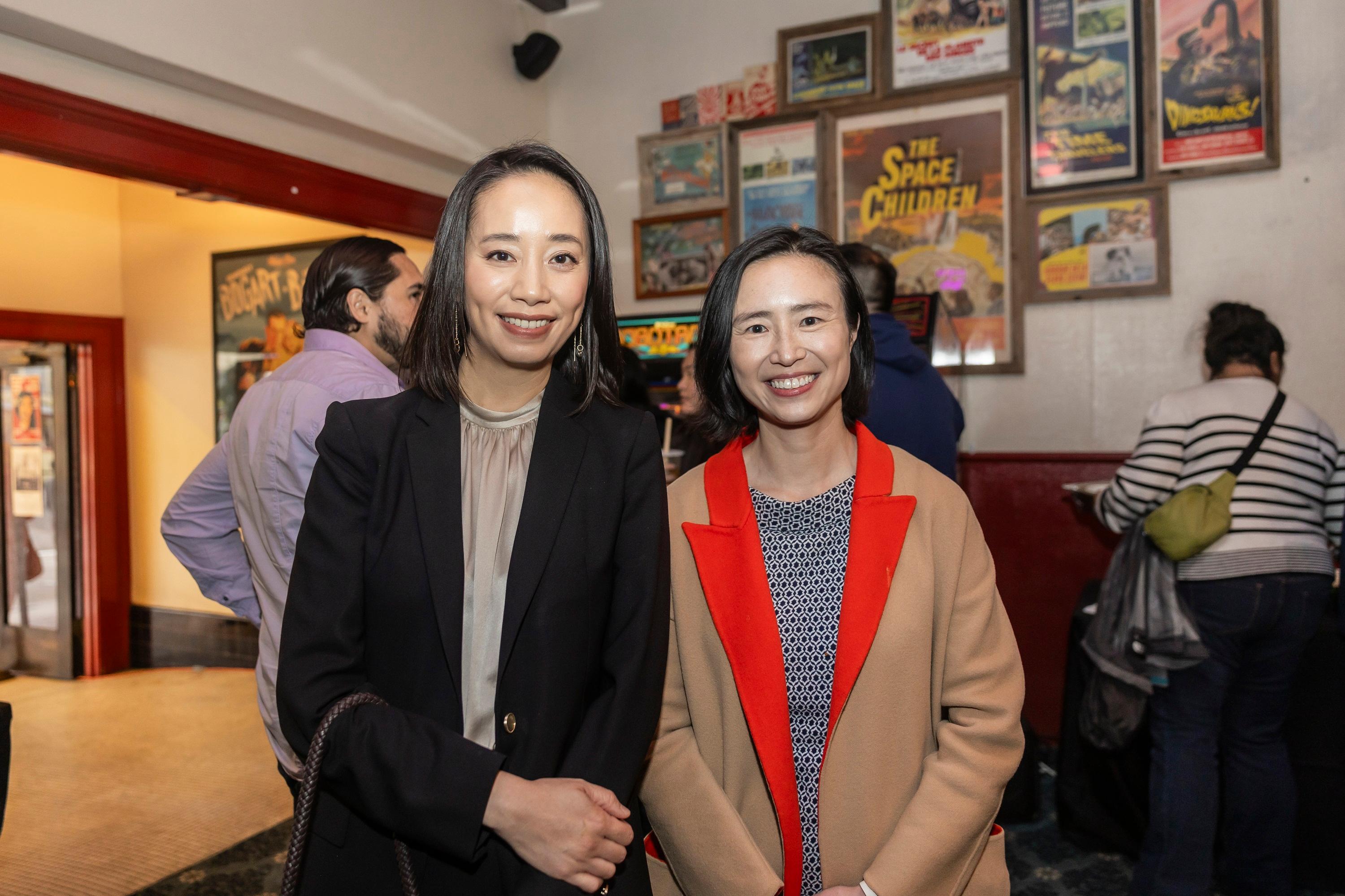 The "Heart of the Richmond: Stephen Chow Film Festival" was held in San Francisco, California, from July 12 to 14 (San Francisco Time). Photo shows the Director of the Hong Kong Economic and Trade Office in San Francisco, Ms Jacko Tsang (left), and San Francisco Supervisor Connie Chan (right), at the opening reception on July 12 (San Francisco Time).