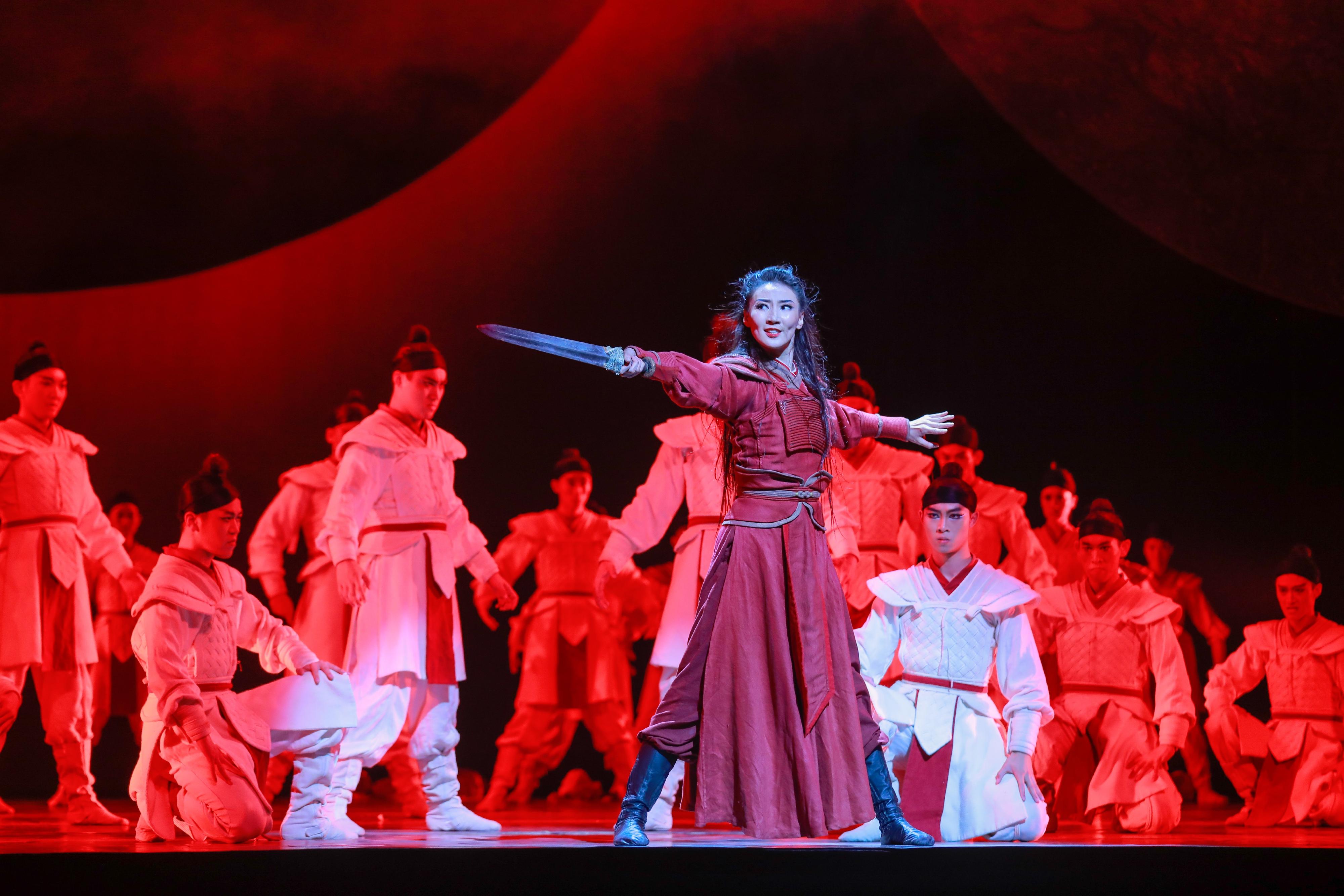 The inaugural Chinese Culture Festival will stage the dance drama "Mulan" by Ningbo Performance & Arts Group in September. Photo shows a scene from the performance "Mulan".