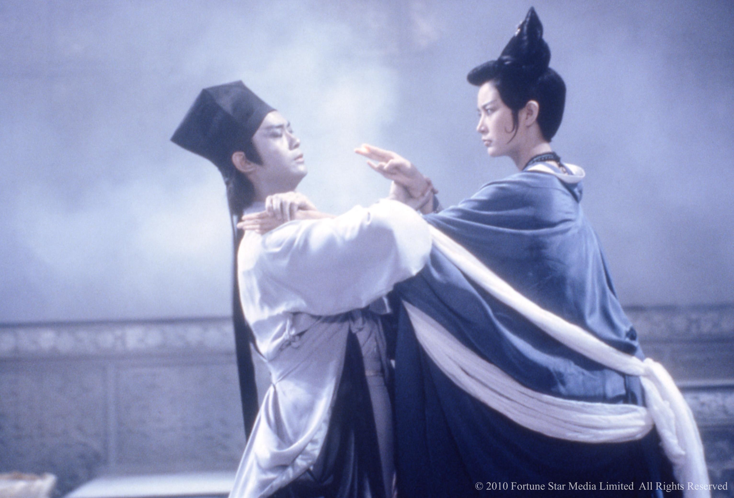 In support of World Day for Audiovisual Heritage of the United Nations Educational, Scientific and Cultural Organization, the Hong Kong Film Archive (HKFA) of the Leisure and Cultural Services Department will present the 4K digitally restored version of "Zu: Warriors from the Magic Mountain" (1983), adapted from the martial arts novel "Legend of the Swordsmen of the Mountains of Shu" at the Cinema of the HKFA at 2pm on October 27 (Sunday). Photo shows a film still of "Zu: Warriors from the Magic Mountain". (©️2010 Fortune Star Media Limited. All Rights Reserved.)