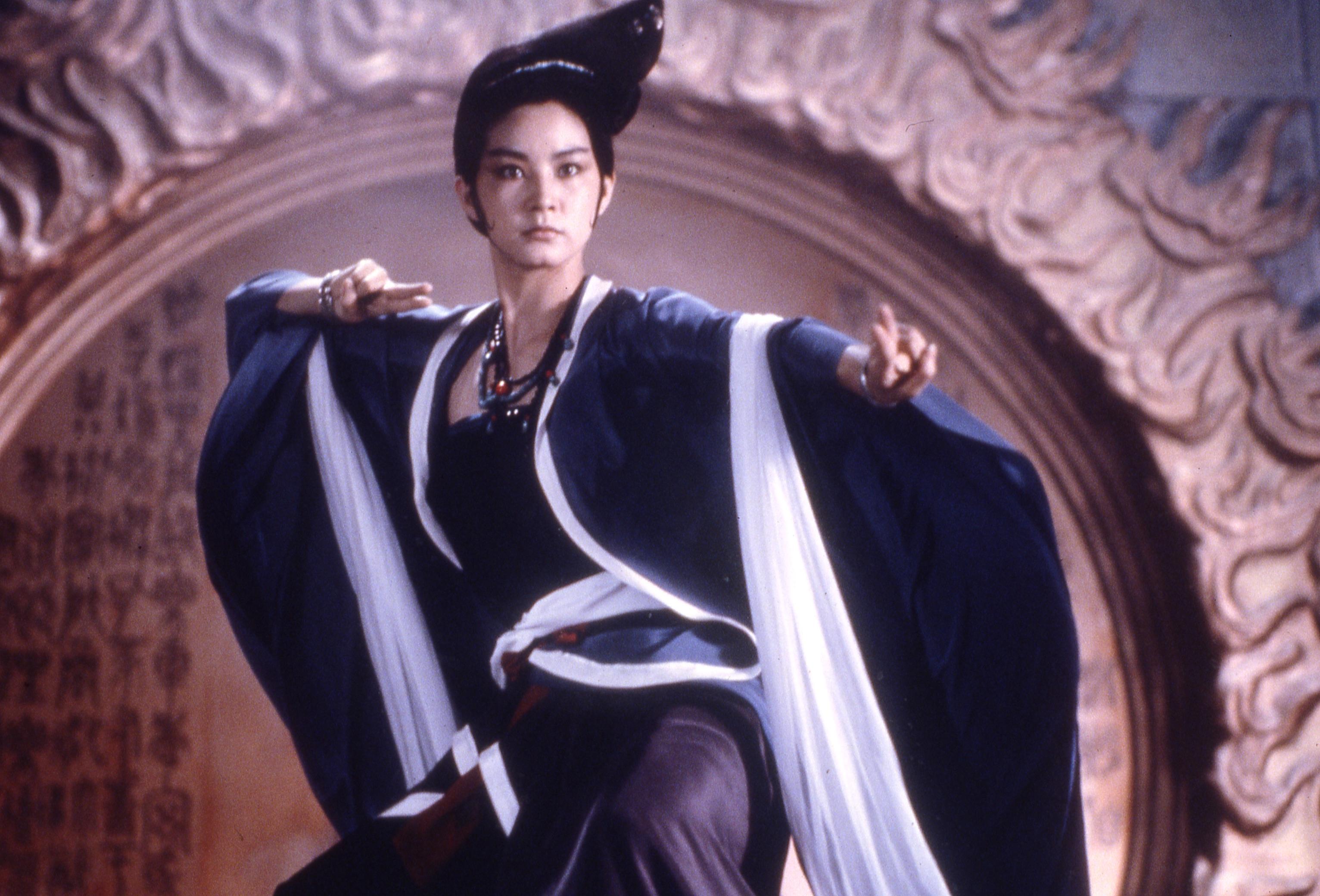 In support of World Day for Audiovisual Heritage of the United Nations Educational, Scientific and Cultural Organization, the Hong Kong Film Archive (HKFA) of the Leisure and Cultural Services Department will present the 4K digitally restored version of "Zu: Warriors from the Magic Mountain" (1983), adapted from the martial arts novel "Legend of the Swordsmen of the Mountains of Shu" at the Cinema of the HKFA at 2pm on October 27 (Sunday). Photo shows a film still of "Zu: Warriors from the Magic Mountain". (©️2010 Fortune Star Media Limited. All Rights Reserved.)