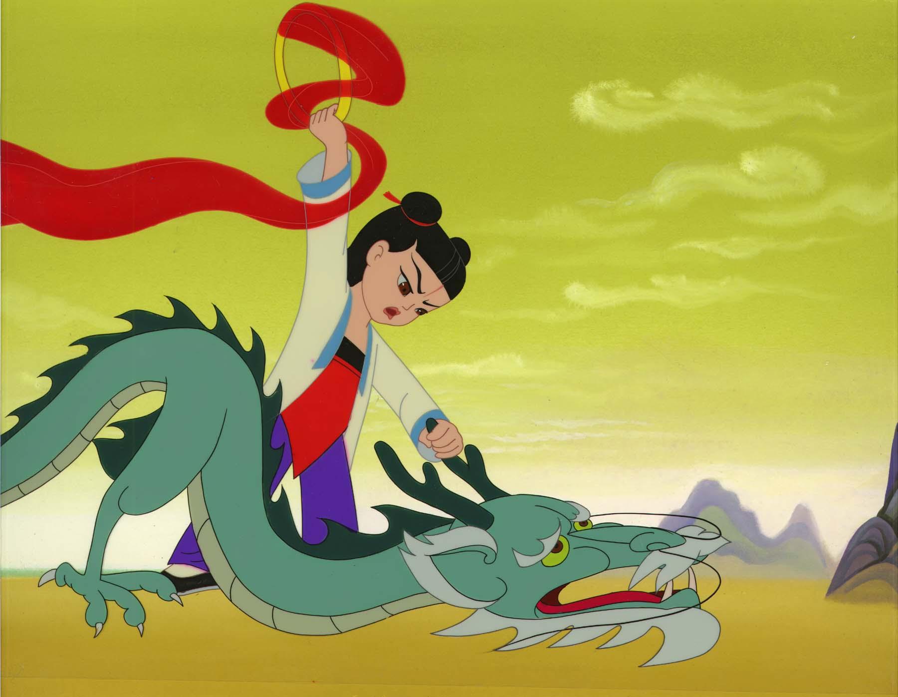 The Chinese Film Panorama 2024 entitled "Looking Back to see the Future: A Century of Chinese Animation" will be held from October 9 to November 16, screening 10 delightful feature-length animated films and two short film programmes produced on the Mainland since the 1940s. Photo shows a film still of "Nezha Conquers the Dragon King" (1979).