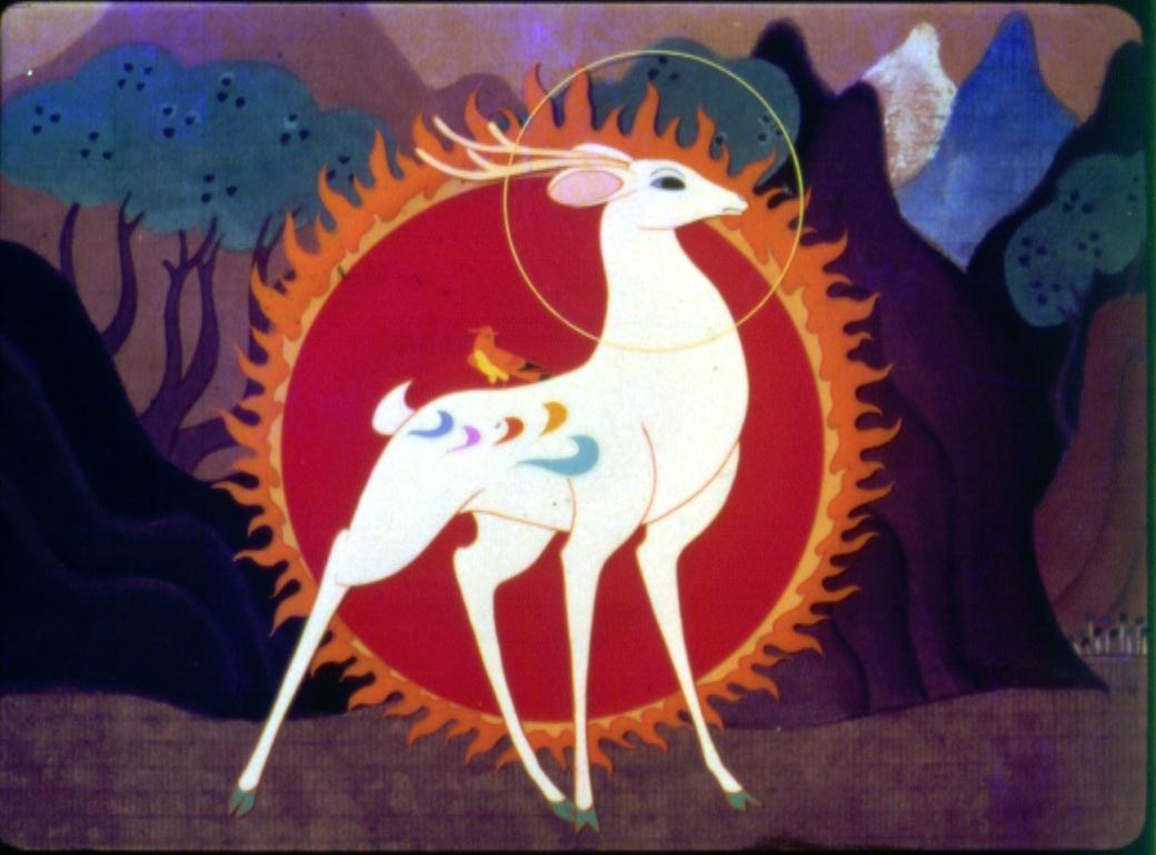 The Chinese Film Panorama 2024 entitled "Looking Back to see the Future: A Century of Chinese Animation" will be held from October 9 to November 16, screening 10 delightful feature-length animated films and two short film programmes produced on the Mainland since the 1940s. Photo shows a film still of "A Deer of Nine Colours" (1981).