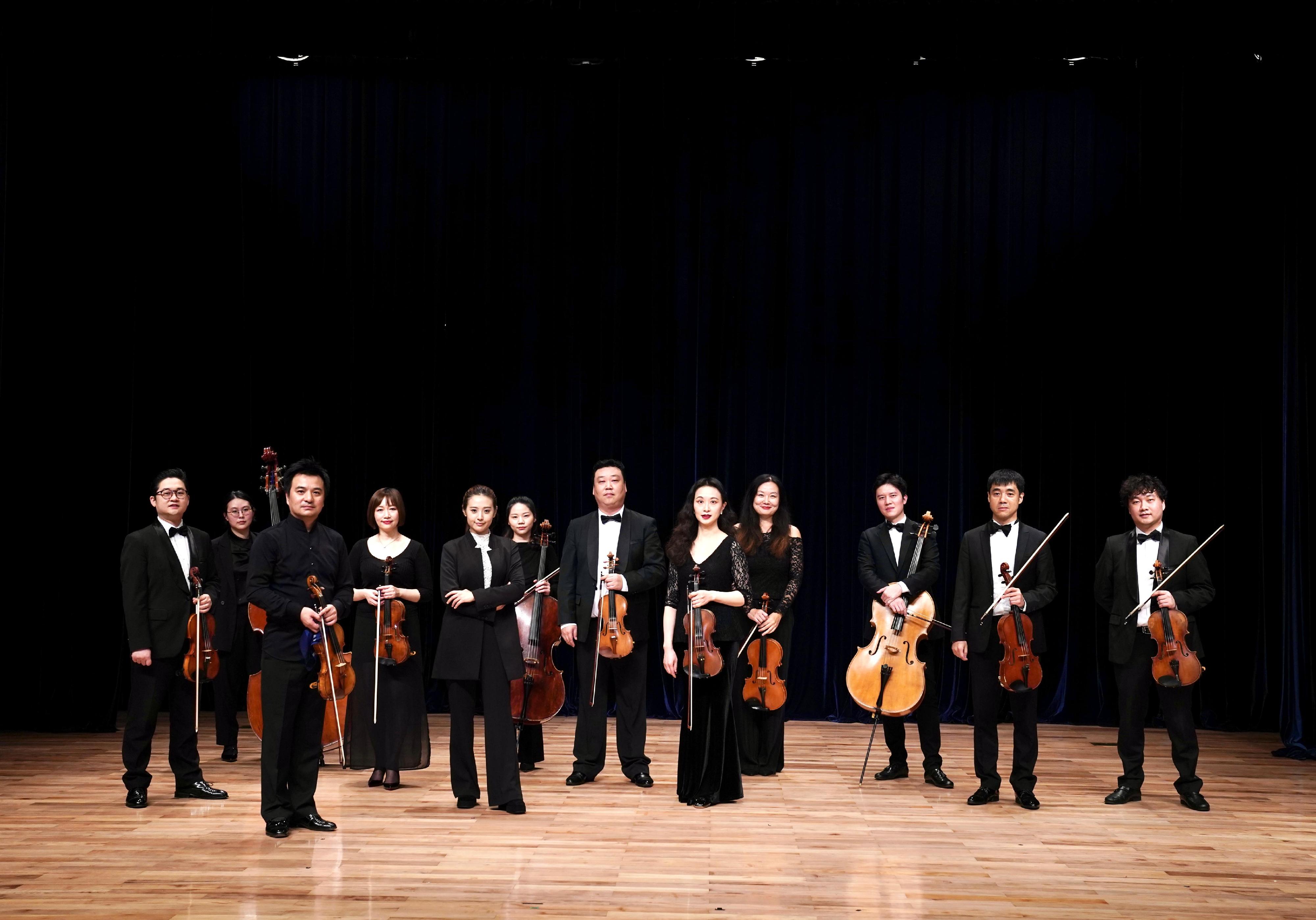 The Leisure and Cultural Services Department and Xinghai Concert Hall from the Guangdong Province will present "ChoreoMusica Soiree" during the 4th Guangdong-Hong Kong-Macao Greater Bay Area Culture and Arts Festival. Photo shows the Guangzhou Symphony Orchestra Chamber Music Ensemble. (Source of photo: Luo Bin)
