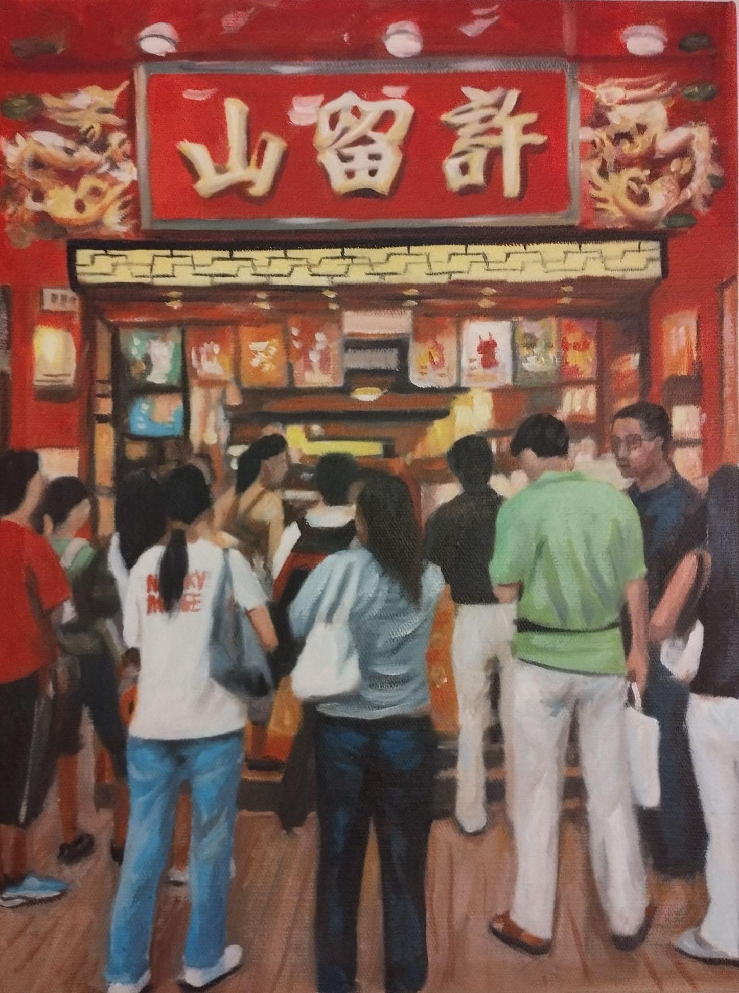 The participatory theatre production "Post Capitalistic Auction" of the Asia+ Festival will be staged on November 16 and 17 at the Hong Kong City Hall Theatre. A total of eight artworks will be put up for bidding in two rounds of auction. Each round will feature four groups of artists. Photo shows the work by local artist Leung Mee-ping.