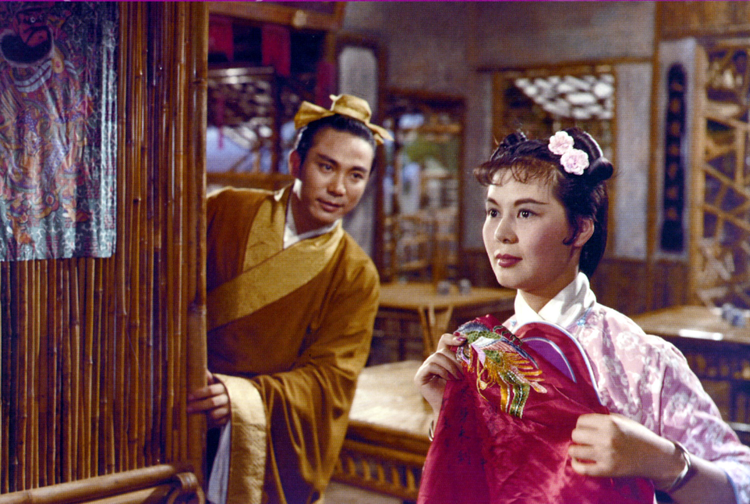 To commemorate the 90th anniversary of the birth of the legendary film star Lin Dai, the Hong Kong Film Archive of the Leisure and Cultural Services Department will present "Love Without End: The Screen Diva Lin Dai" in its screening series "Morning Matinee", featuring 14 classic films starring Lin and four documentaries about her. Photo shows a film still of "The Kingdom and the Beauty" (1959). (© Licensed by Celestial Pictures Limited. All Rights Reserved.)
